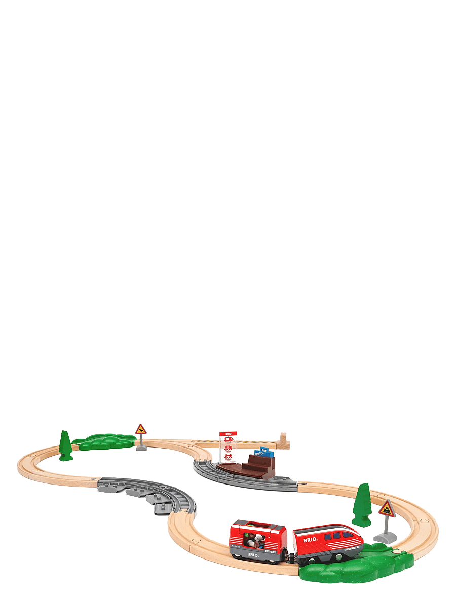 BRIO - Pull Back Togsæt - togbaner - multi coloured - 1
