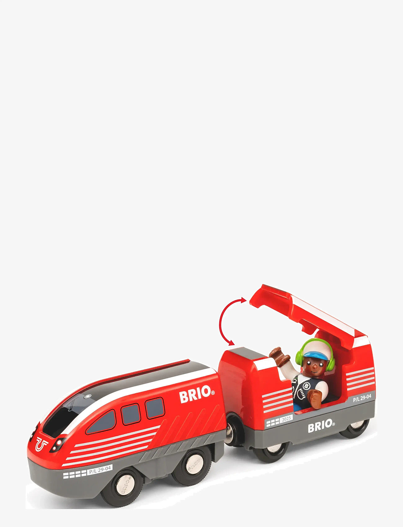 BRIO - Pull Back Togsæt - togbaner - multi coloured - 2