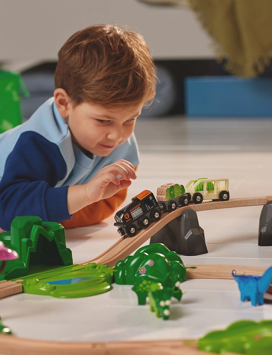 BRIO - Dinosaur Deluxe Set - lestarteinar - multi coloured - 0