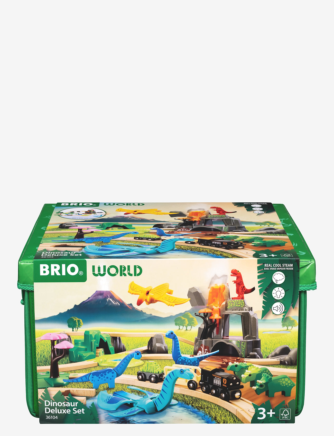 BRIO - Dinosaur Deluxe Set - togbaner - multi coloured - 2