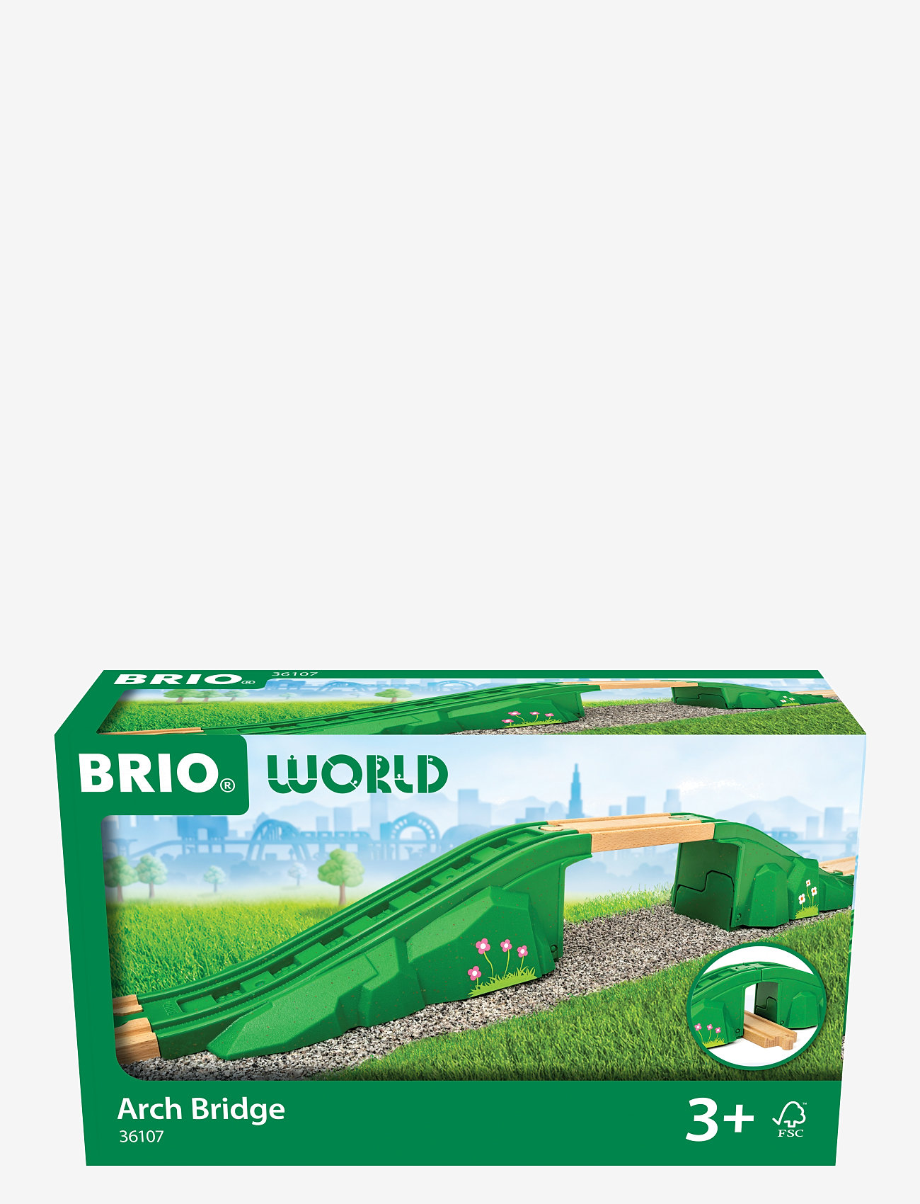 BRIO - Bågbro - tågbanor - multi coloured - 5