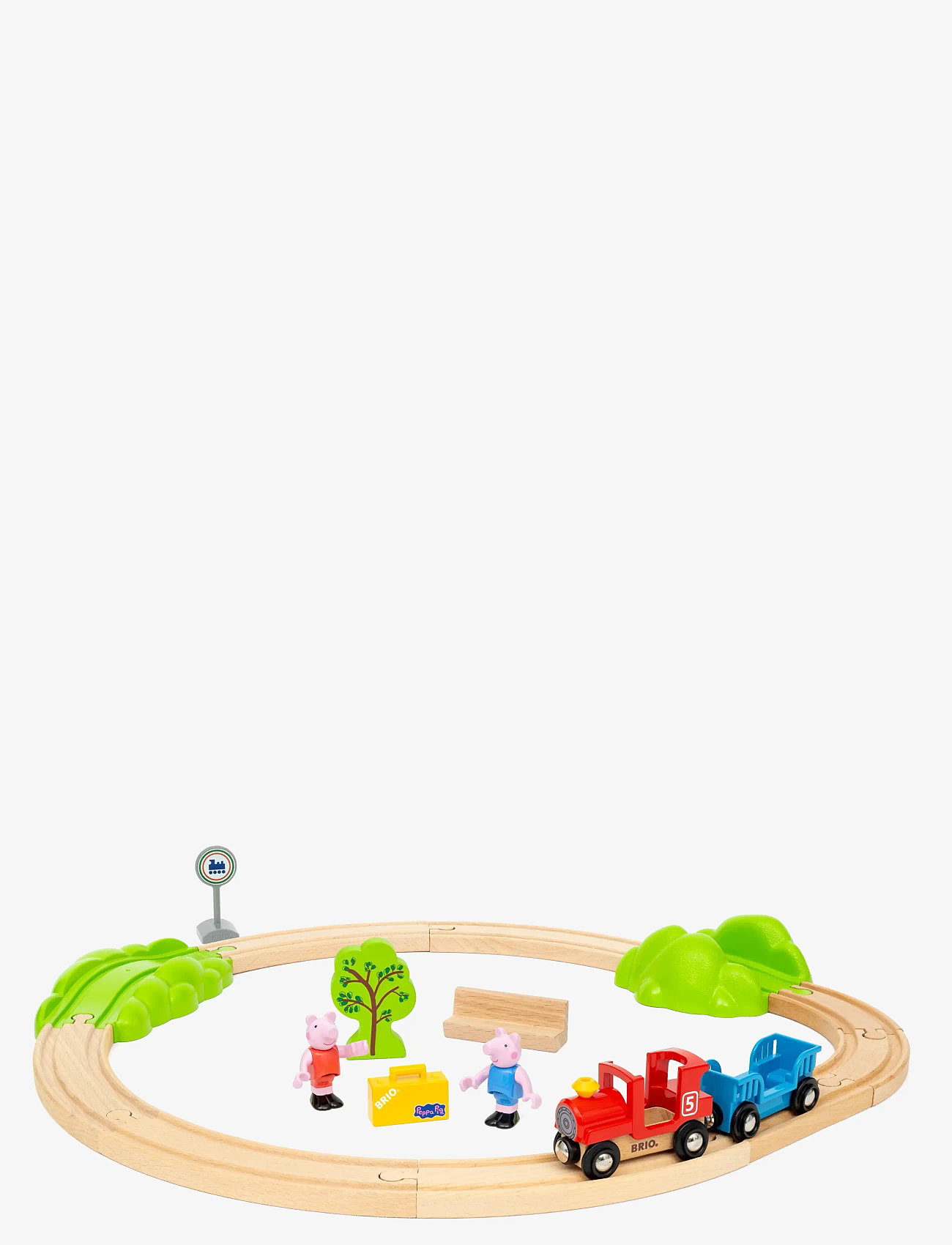 BRIO - Peppa Pig tågset - tåg - multi coloured - 0
