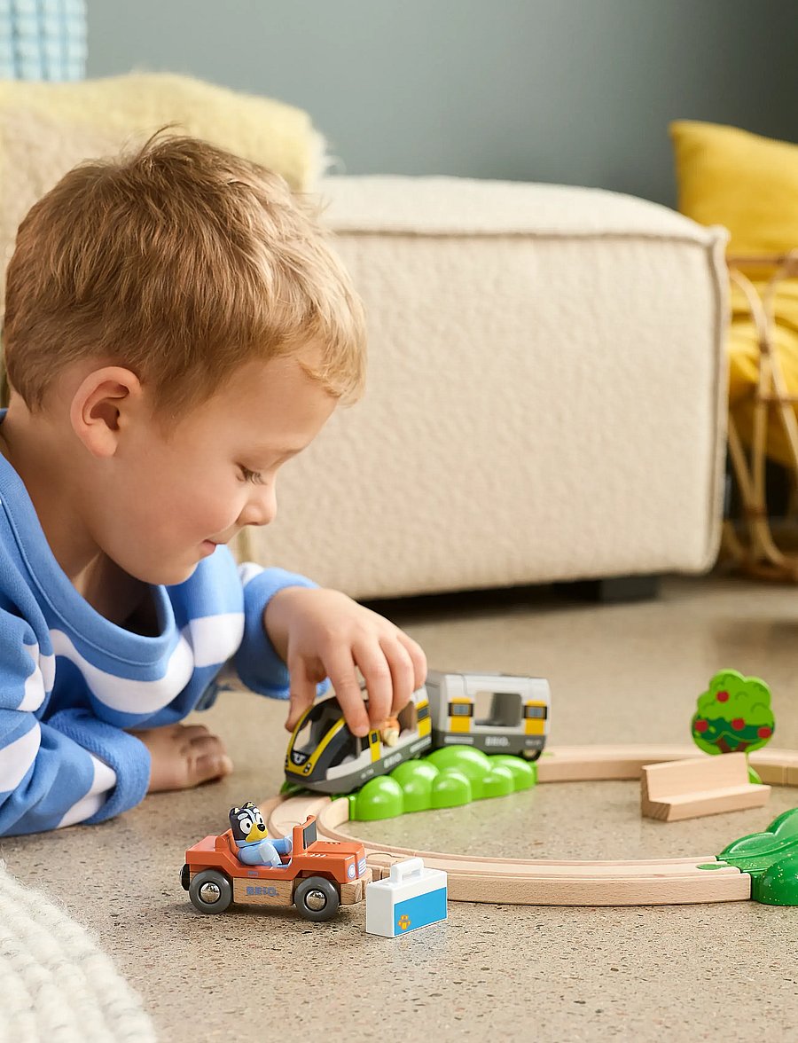 BRIO - Bluey Togbane-sæt - tog - multi coloured - 0
