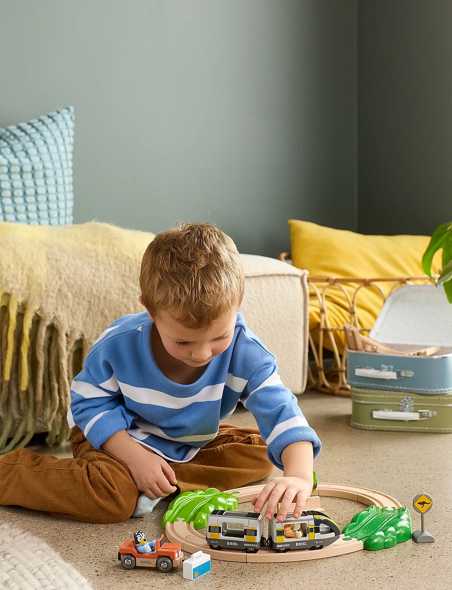 BRIO - Bluey Togbane-sæt - tog - multi coloured - 4