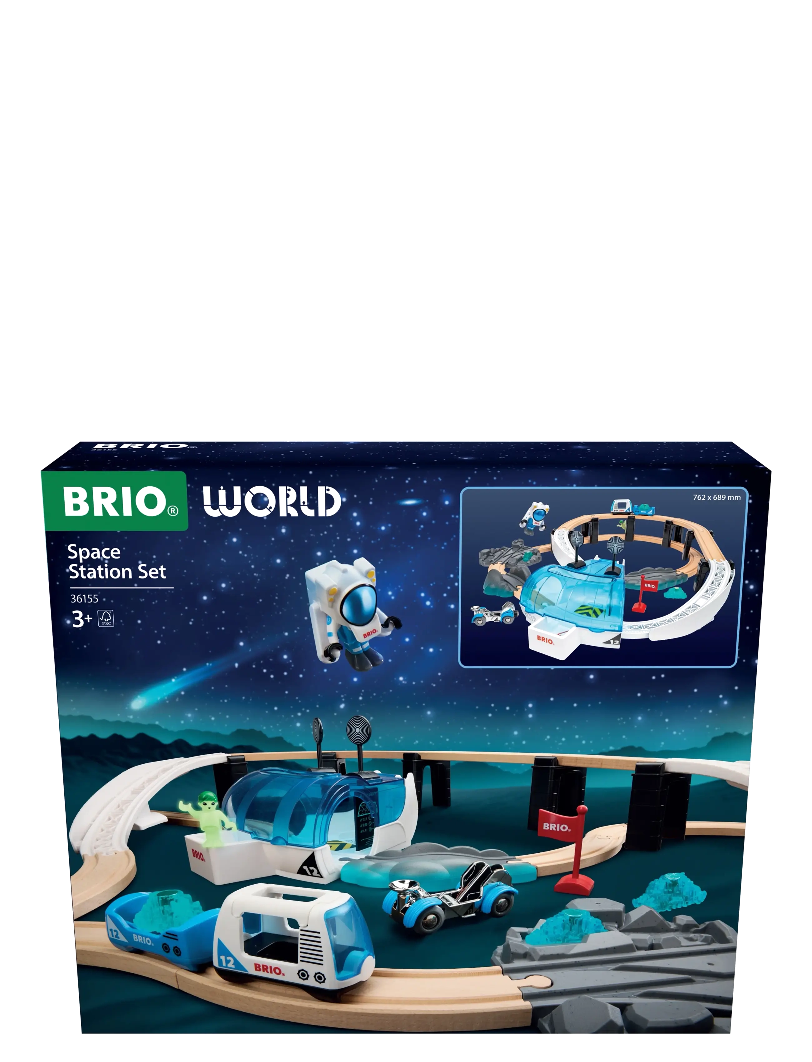 BRIO Space Station Set - Lestir - MULTI COLOURED / multi