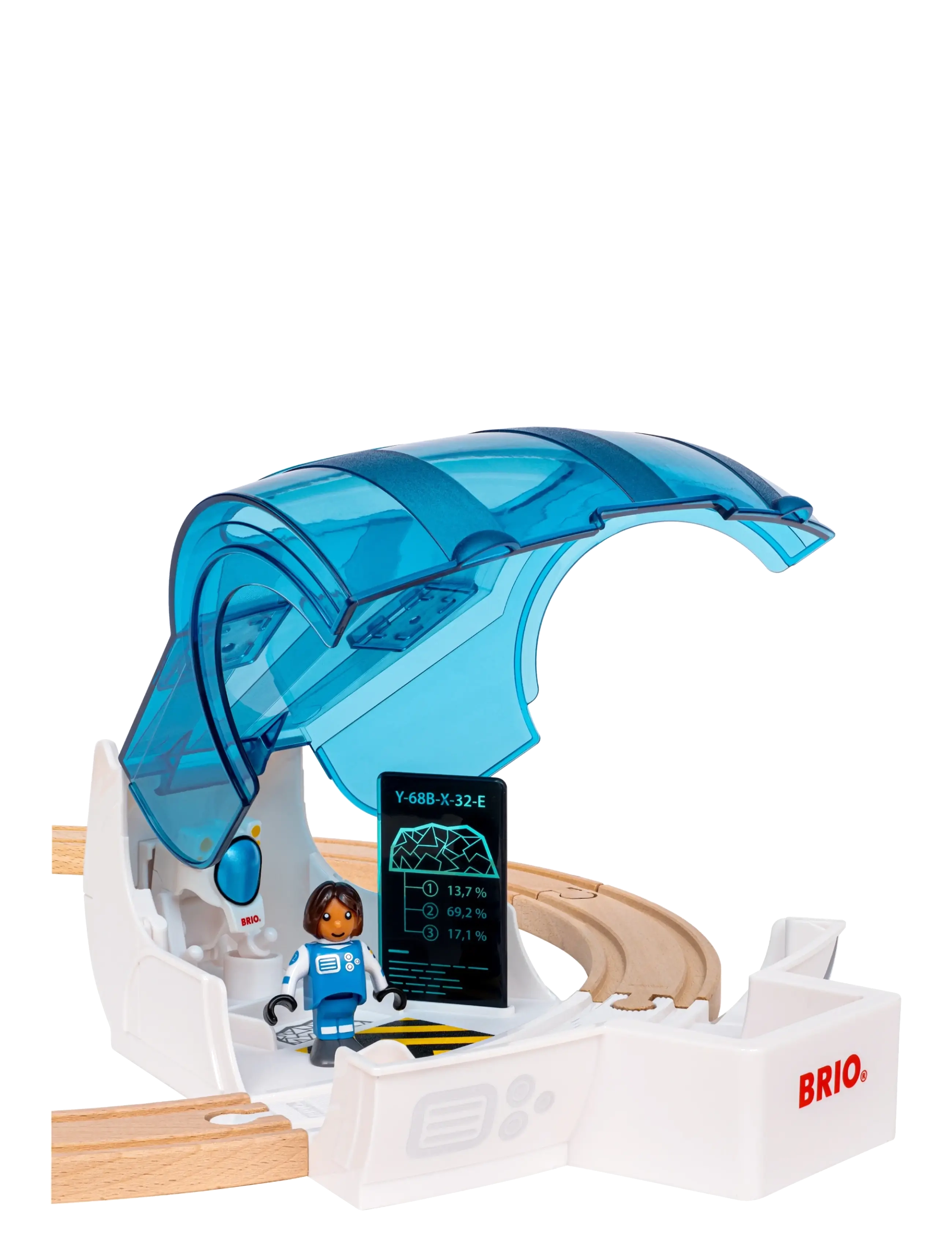 BRIO - Togbane-sæt Rumstation - tog - multi coloured - 3