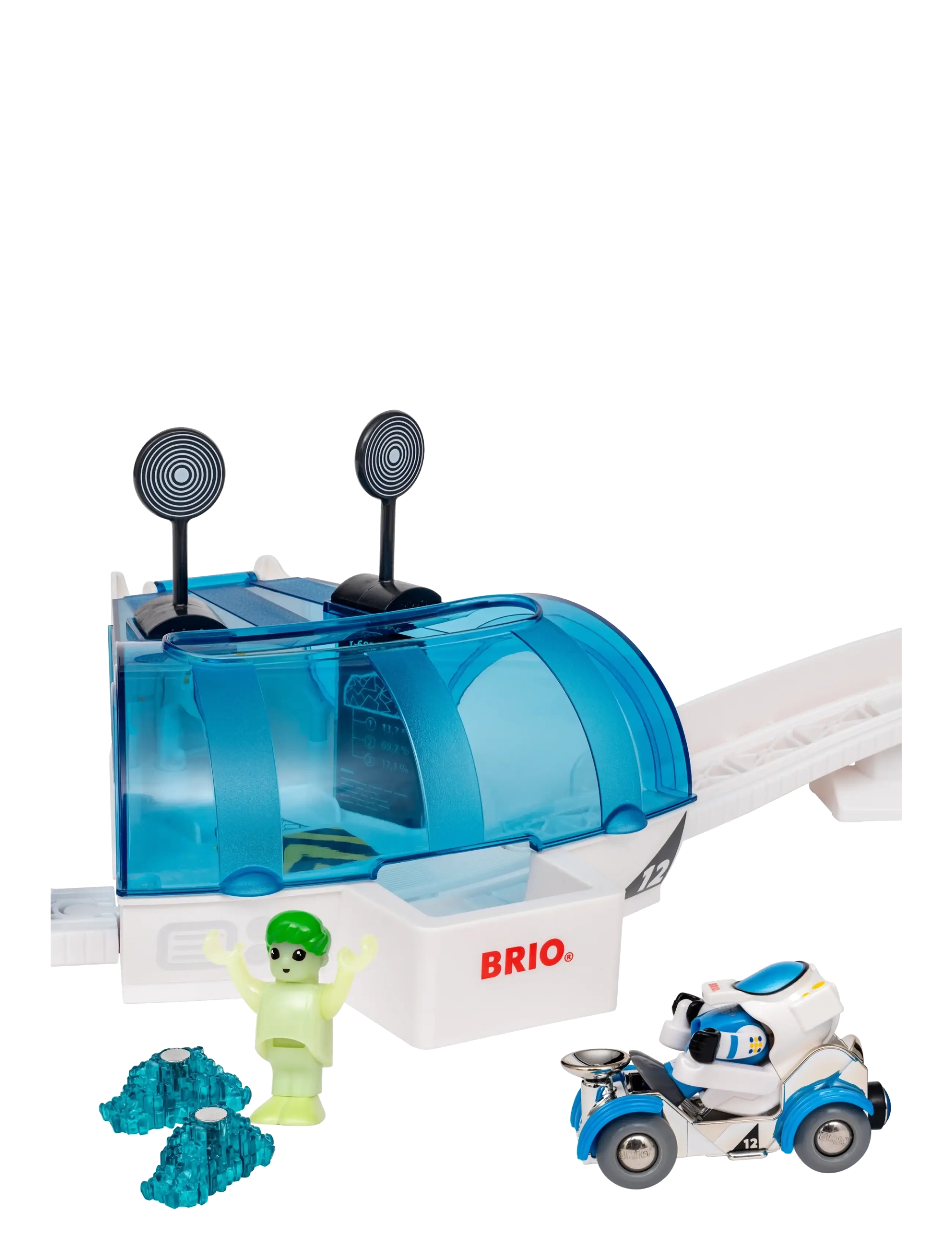 BRIO - Togbane-sæt Rumstation - tog - multi coloured - 4