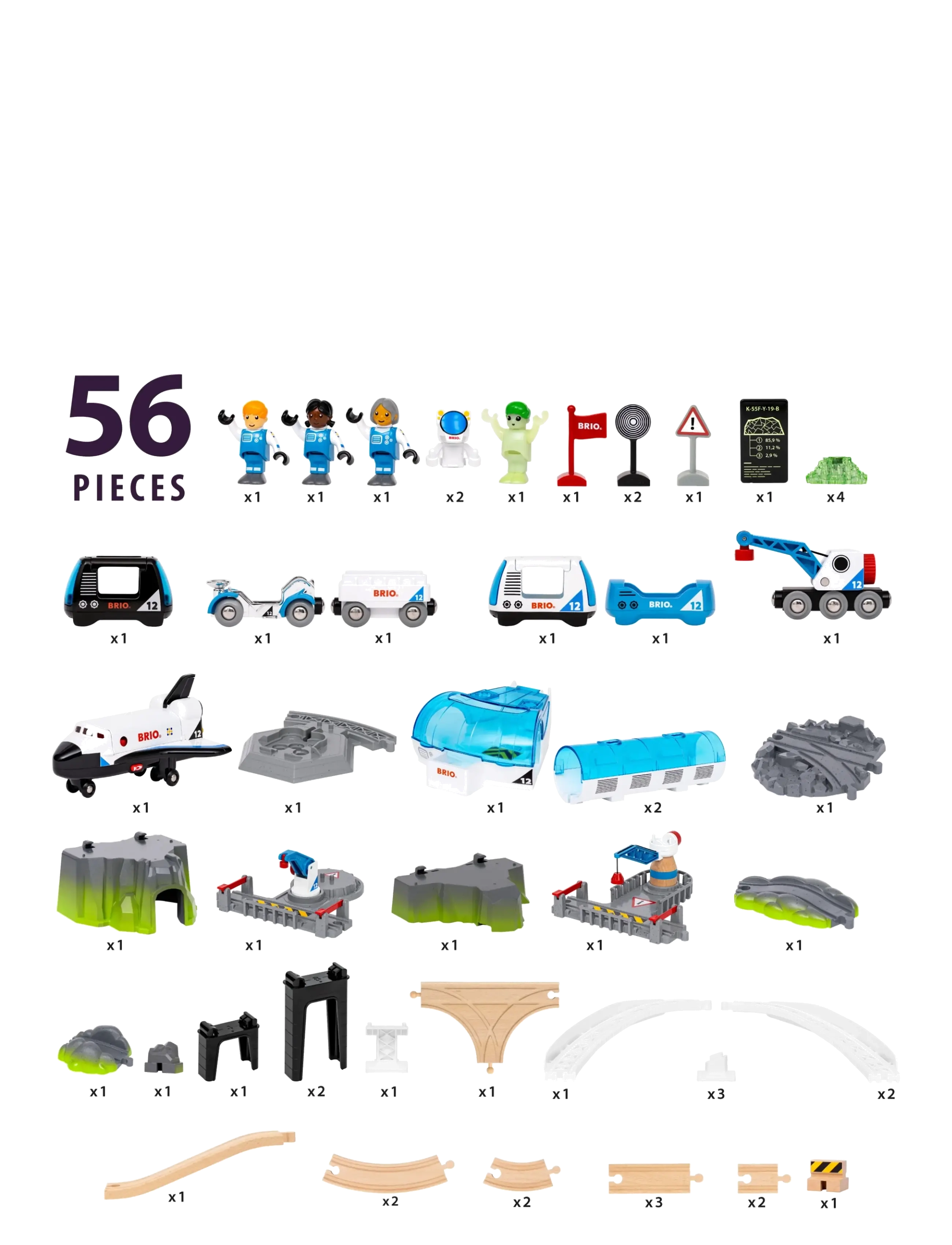 BRIO - Space Deluxe-sæt - multi coloured - 3