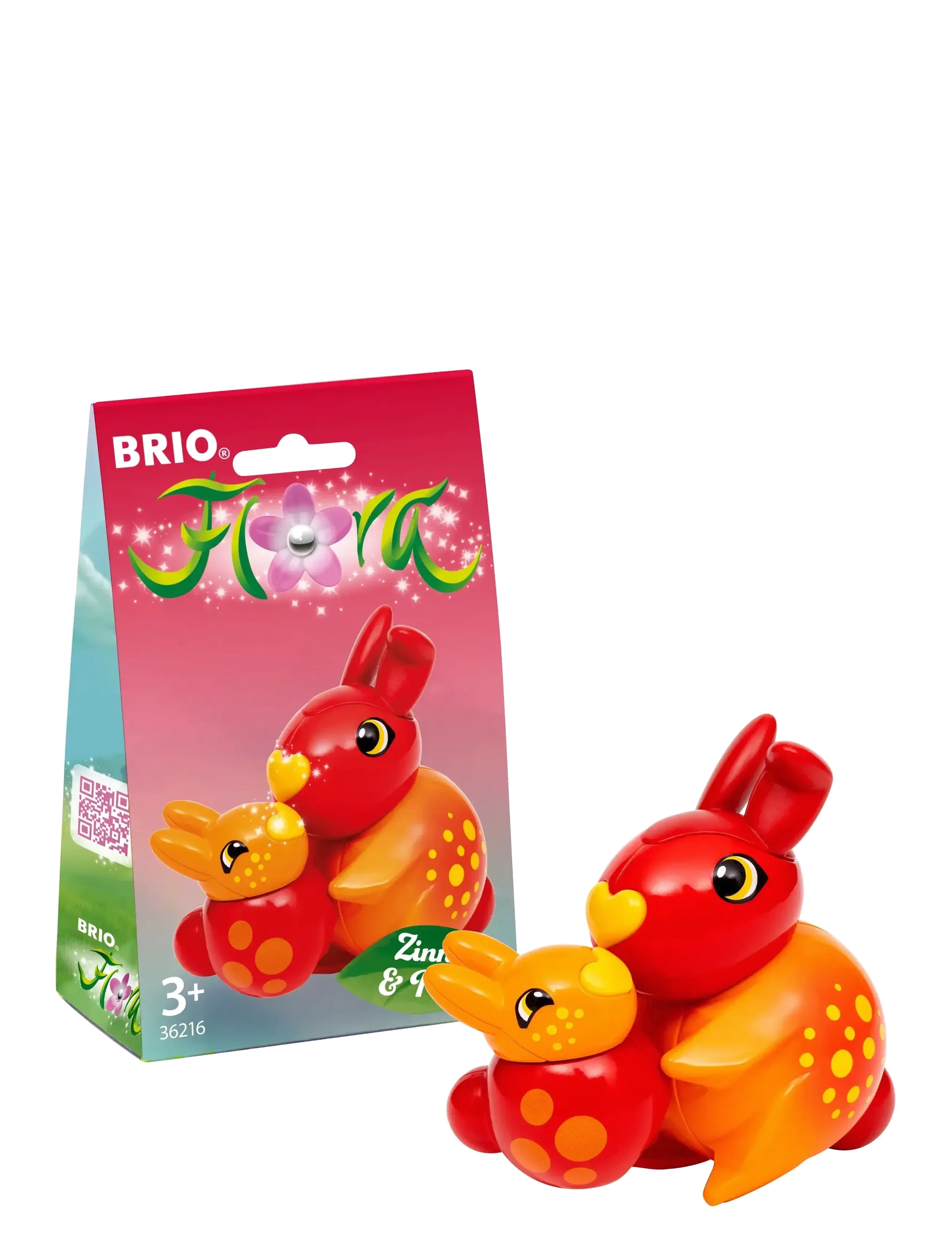 BRIO Flora Zinnia & Peach - Leksakssets & Figurer - MULTI COLOURED / multi