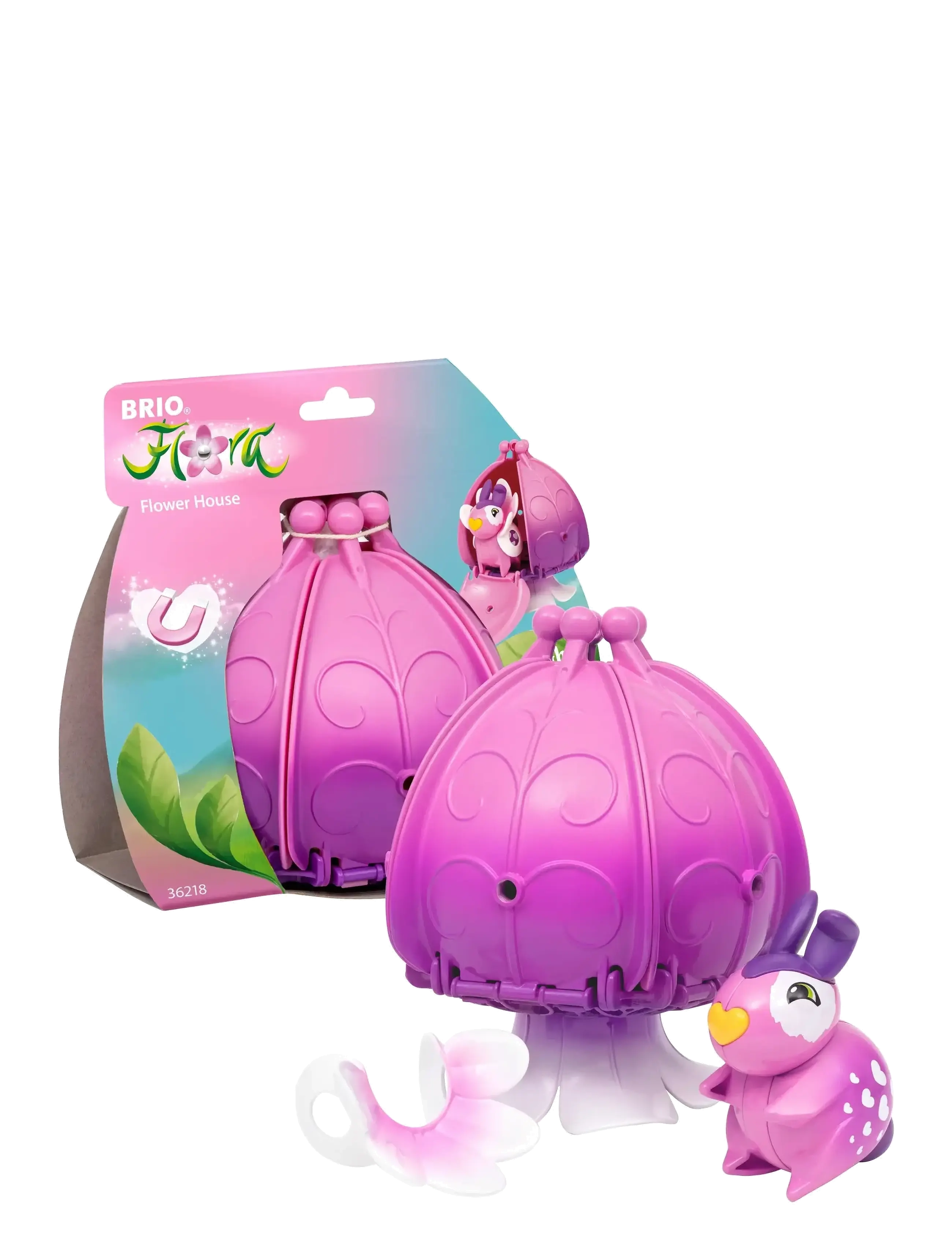 BRIO Flora Heather Flower House, One Size, Pink, Legesæt & Actionfigurer > Dyr, Børn