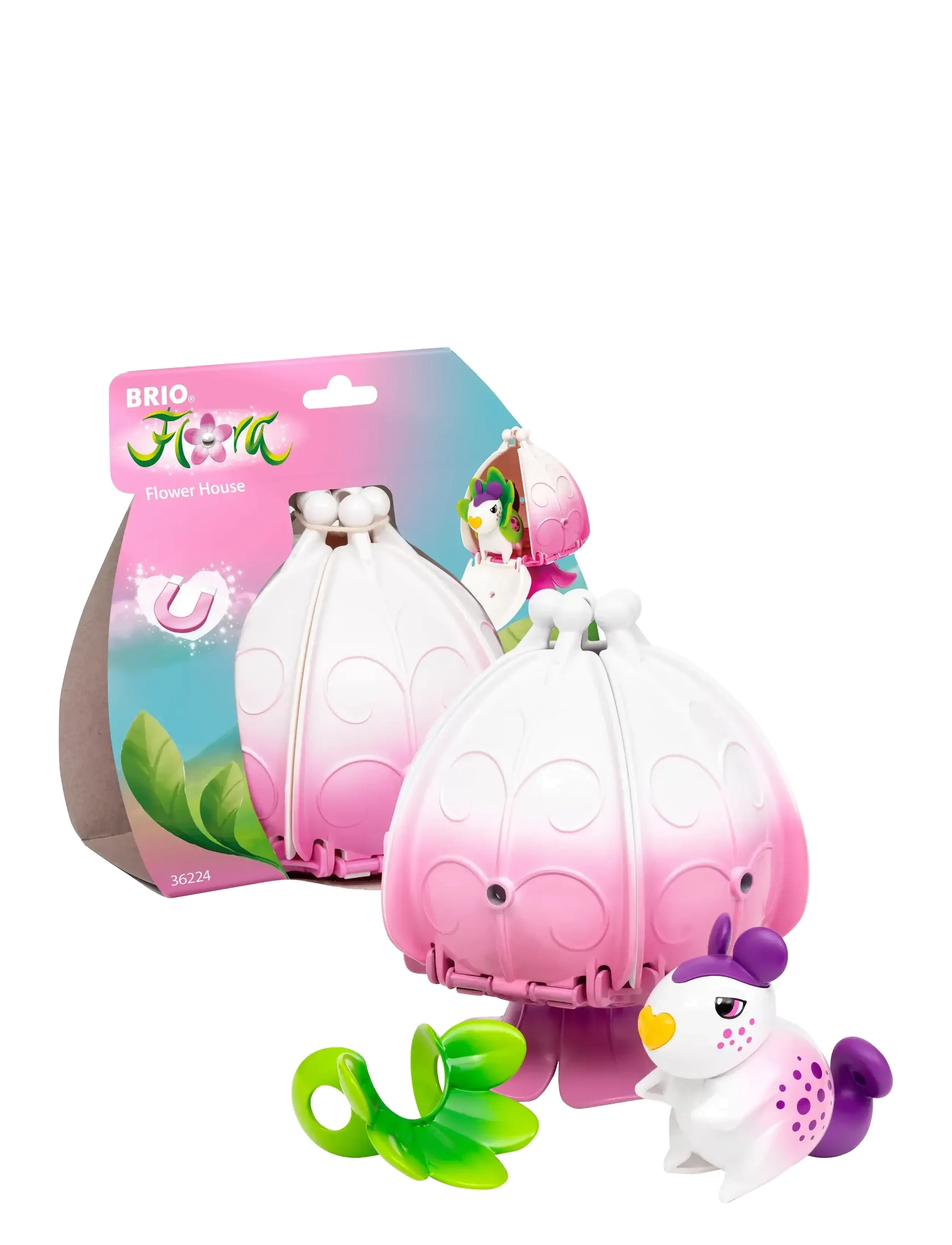 BRIO Flora Poppy Flower House, One Size, Multi/patterned, Interaktive Dyr Og Robotter > Interaktive Dyr, Børn