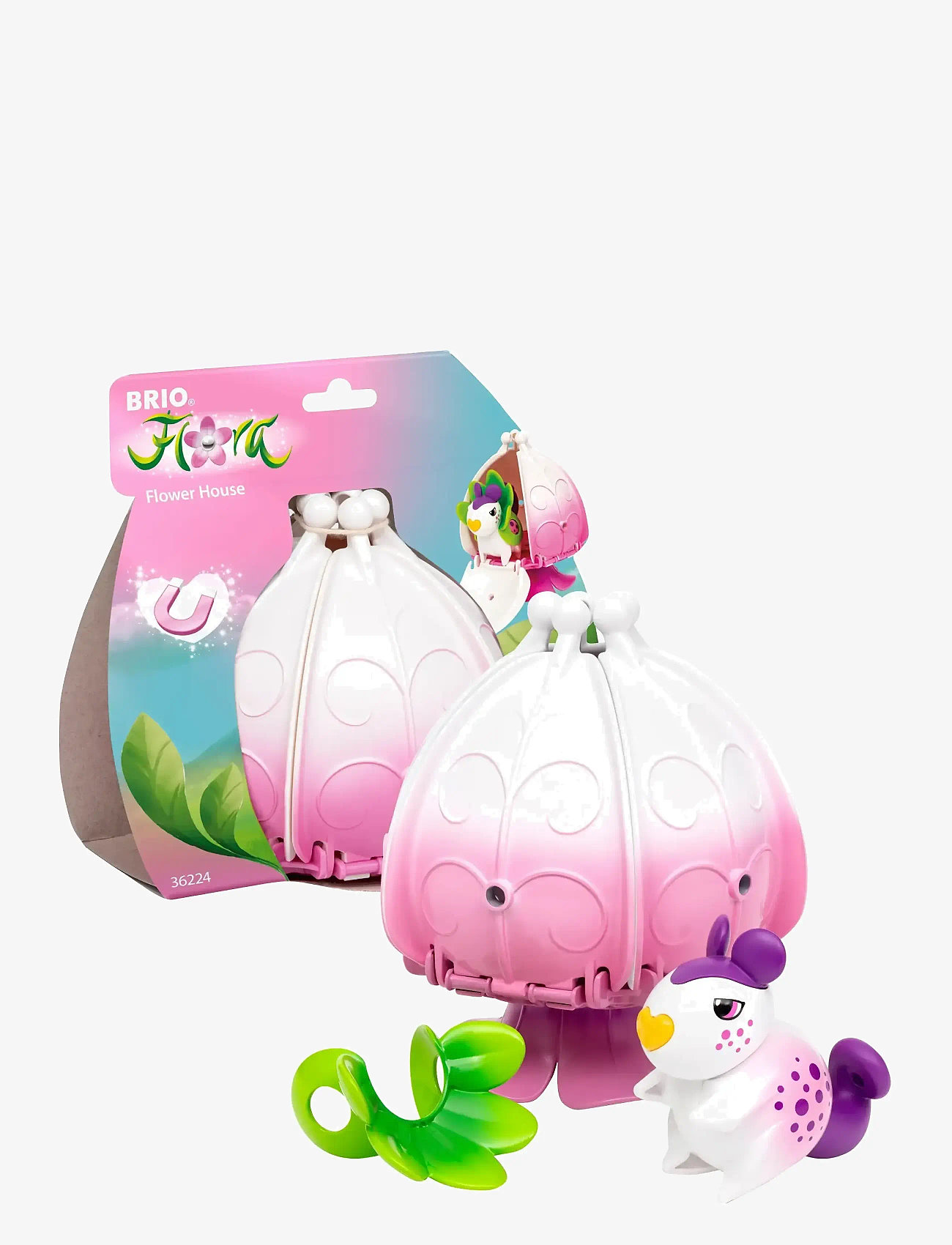 BRIO - Flora Poppy Flower House - interactive animals - multi coloured - 1