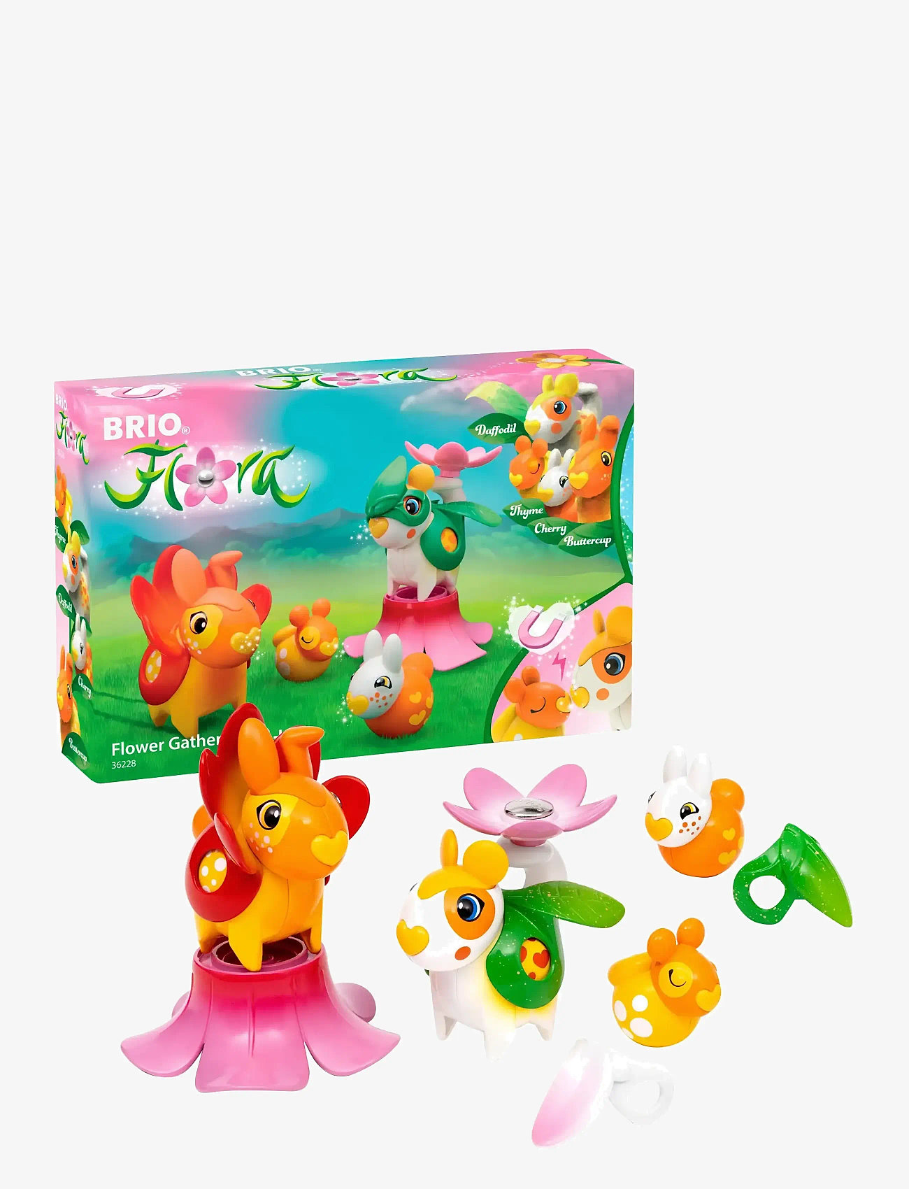 BRIO - Flora Flower Gatherers - lekesett - multi coloured - 0