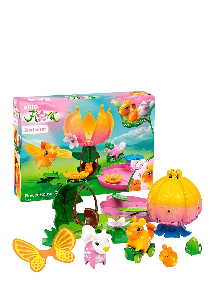 BRIO - Flora Flower House - leikfangasett - multi coloured - 0