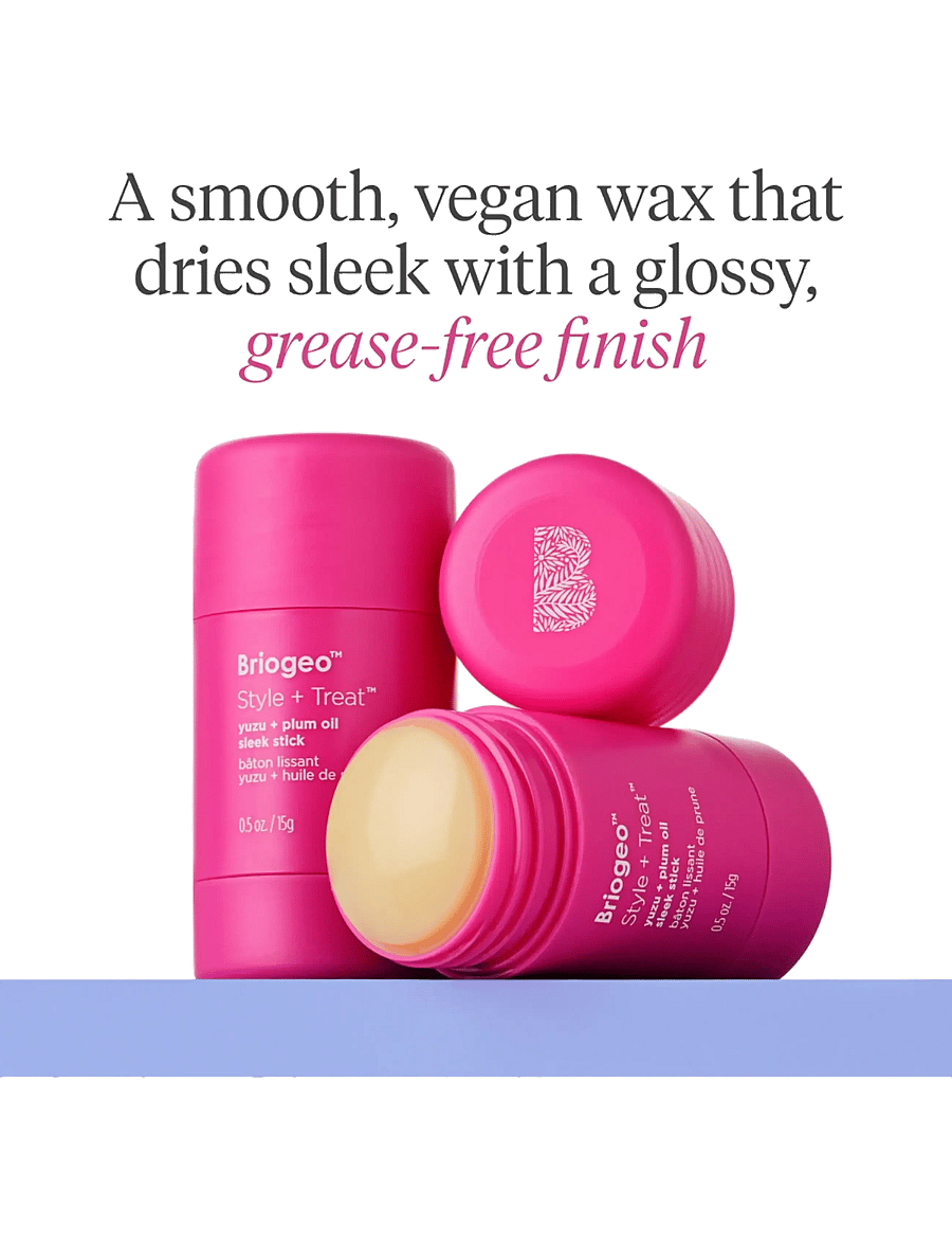 Briogeo - Briogeo Style + Treat™ Sleek Stick 15g - sommarens hårprodukter - no color - 5