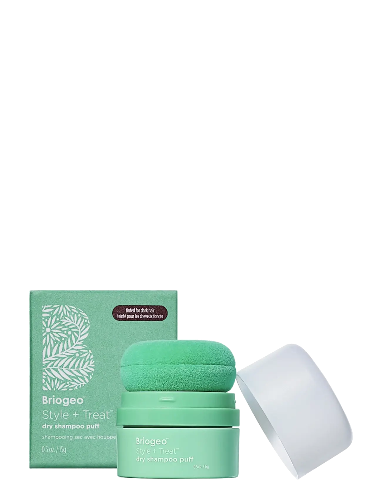 Briogeo Briogeo Style + Treat™ Dry Shampoo Puff Tinted 15g - Hårprodukter - NO COLOR / undefined
