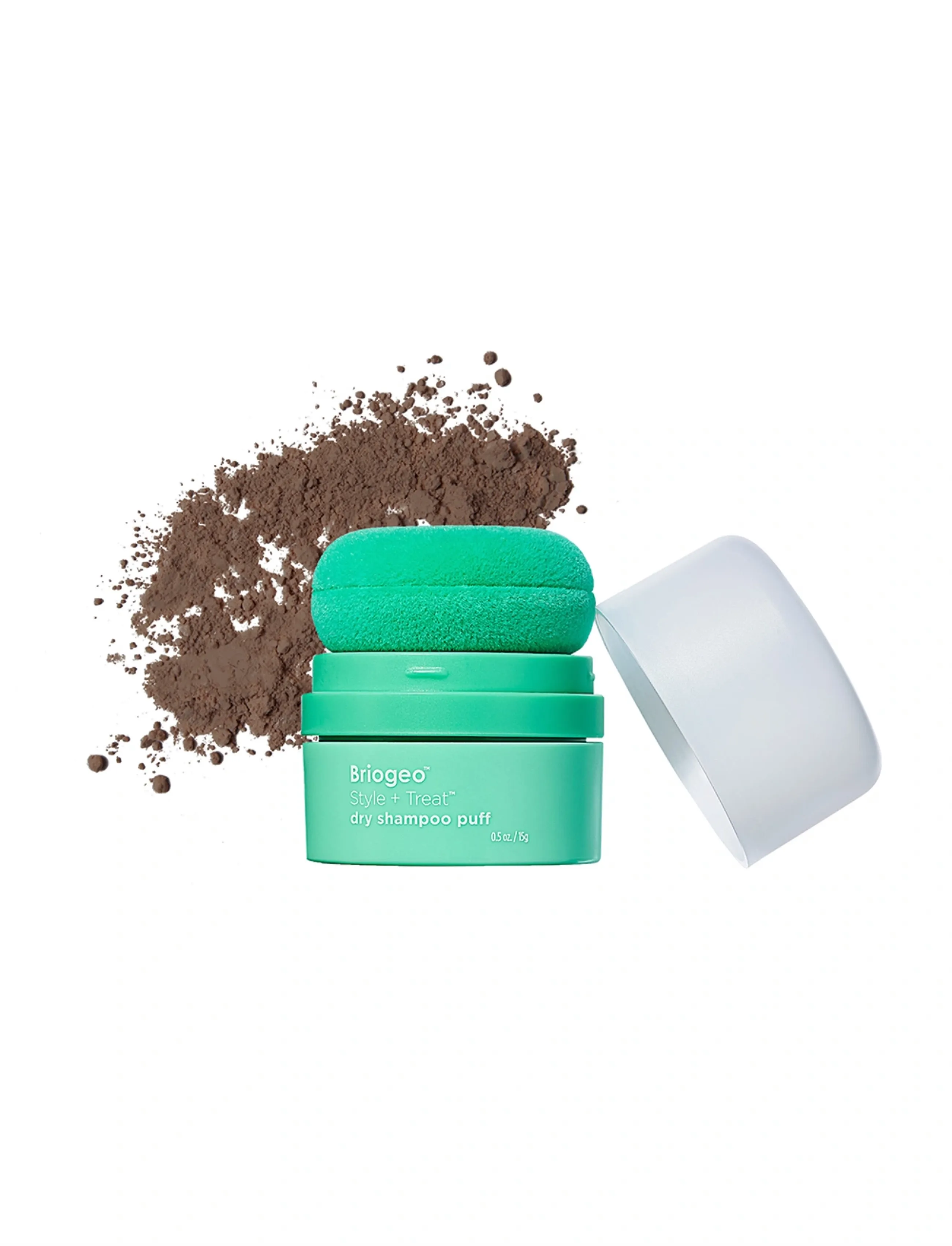 Briogeo - Briogeo Style + Treat™ Dry Shampoo Puff - sommarens hårprodukter - tinted - 5