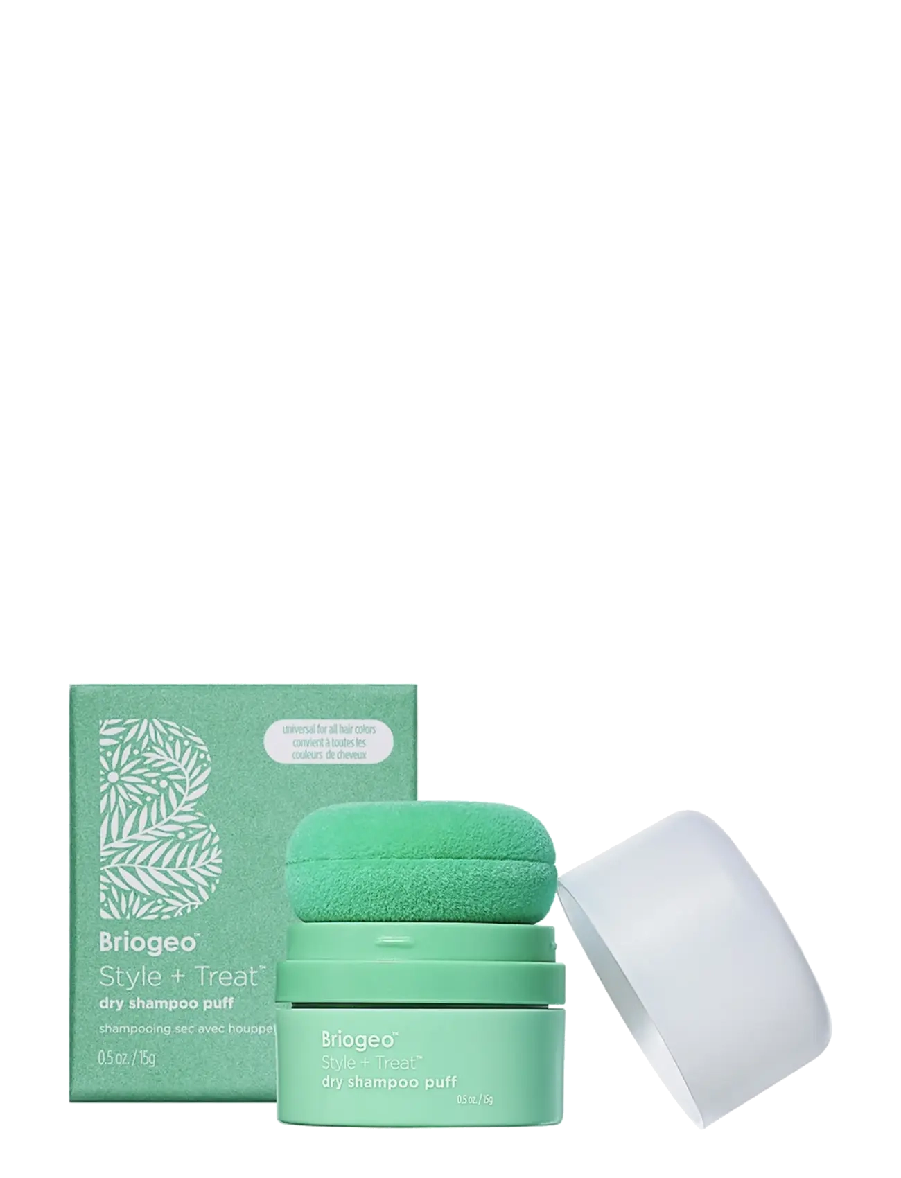 Briogeo Briogeo Style + Treat Dry Shampoo Puff, 15 G, Nude, Pleje > Tørshampoo, Dame