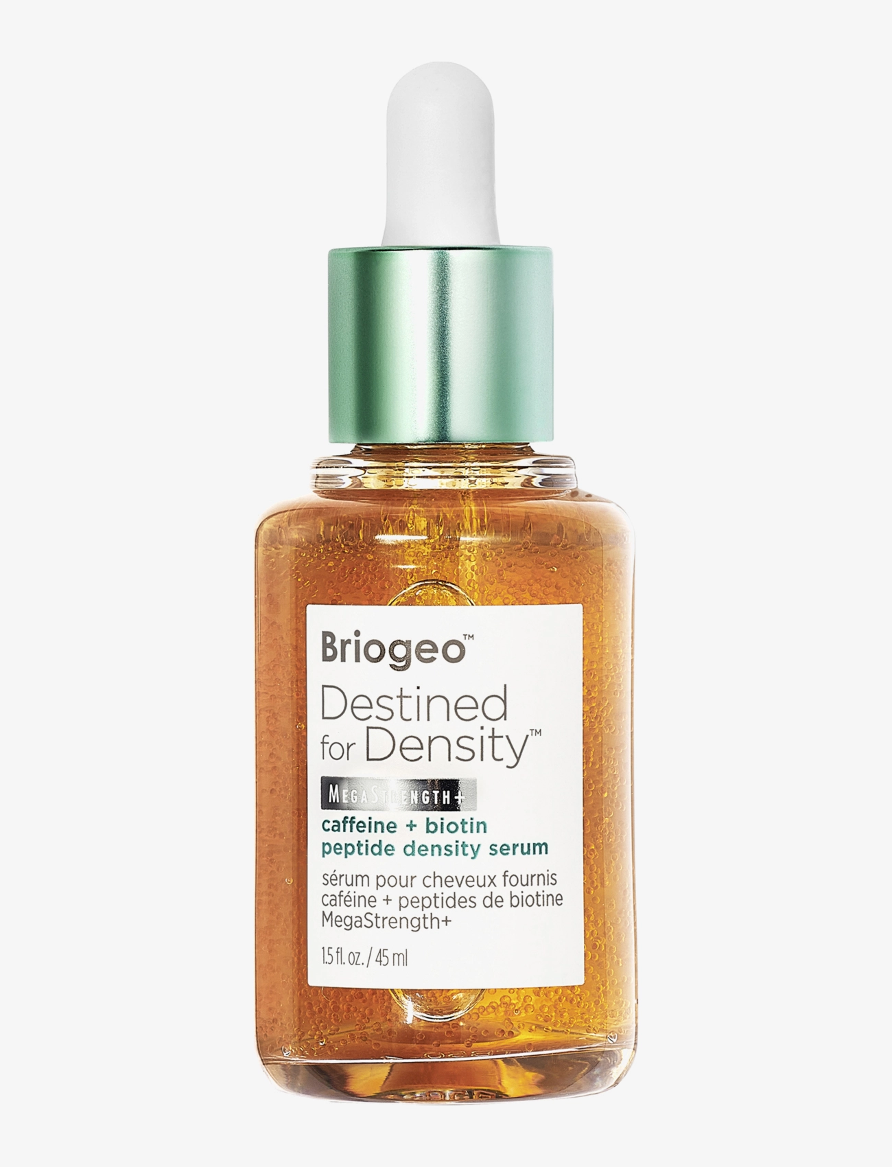 Briogeo Briogeo Destined For Density™ MegaStrength + Caffeine + Biotin Peptide Density Serum 45ml - Hår - CLEAR / undefined
