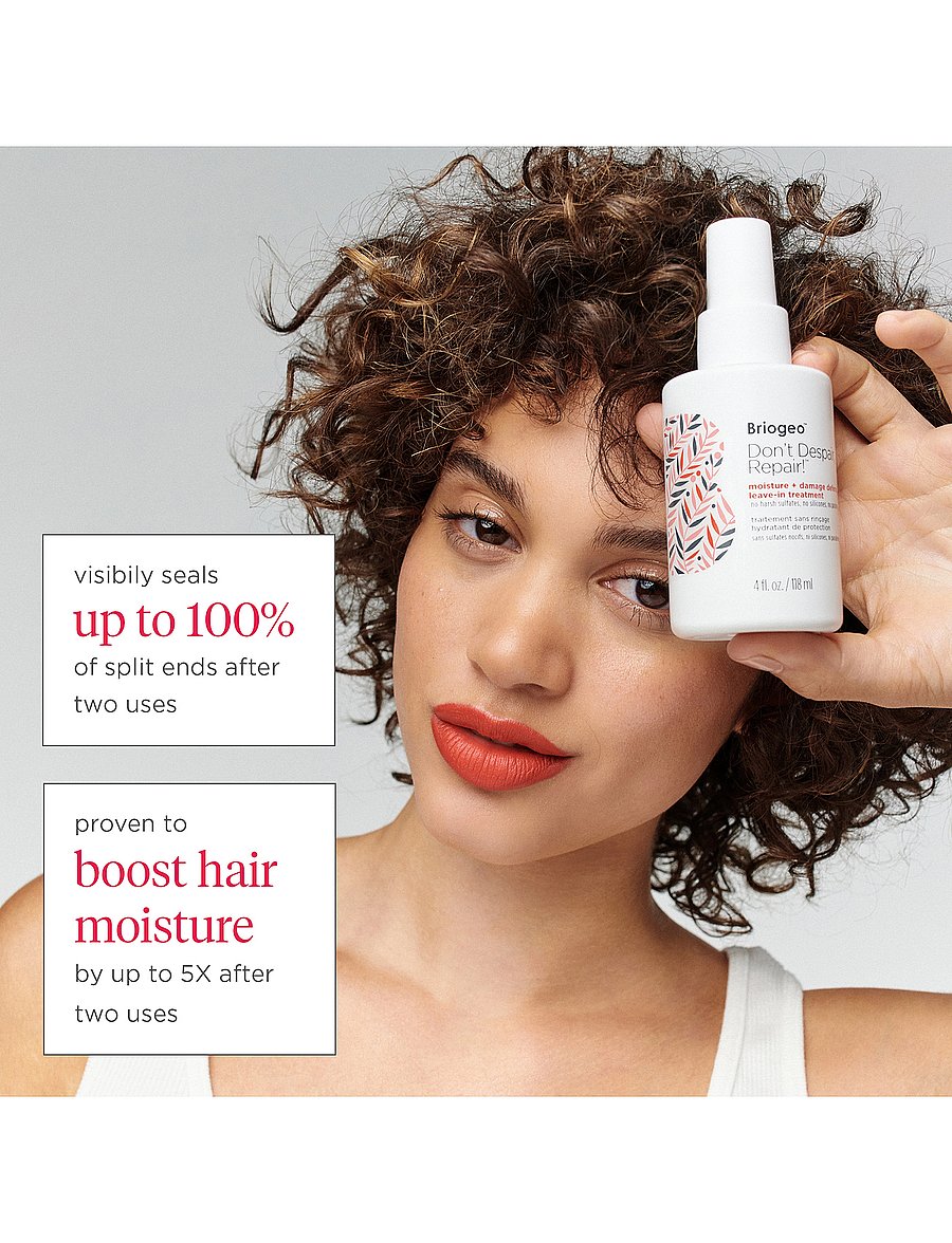 Briogeo - Briogeo Don’t Despair, Repair!™ Moisture + Damage Defense Leave-In Treatment 118ml - behandling - clear - 0