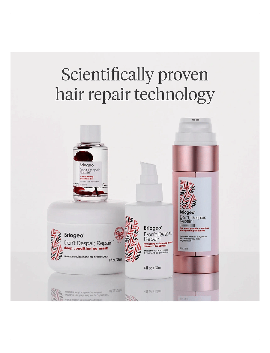 Briogeo - Briogeo Don’t Despair, Repair!™ Moisture + Damage Defense Leave-In Treatment 118ml - behandling - clear - 5