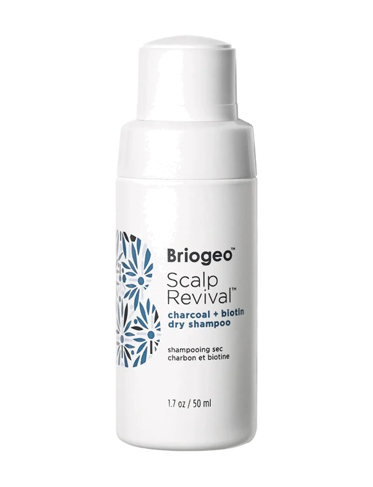 Briogeo Briogeo Scalp Revival™ Charcoal + Biotin Dry Shampoo 50ml - Hårprodukter - NO COLOUR / undefined