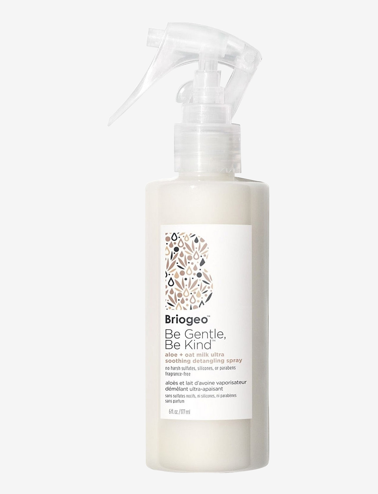 Briogeo Briogeo Be Gentle, Be Kind™ Aloe + Oat Milk Ultra Soothing Detangling Spray 177ml - Beauty - Miehet - CLEAR / undefined