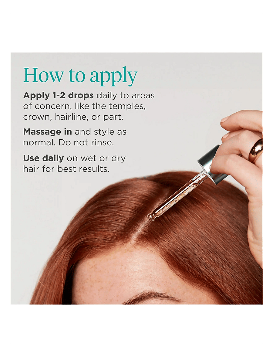Briogeo - Briogeo Destined For Density™ MegaStrength + Caffeine + Biotin Peptide Density Serum 45ml - hår - clear - 4