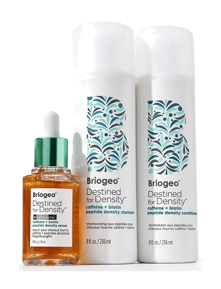 Briogeo - Briogeo Destined For Density™ MegaStrength + Caffeine + Biotin Peptide Density Serum 45ml - hår - clear - 5