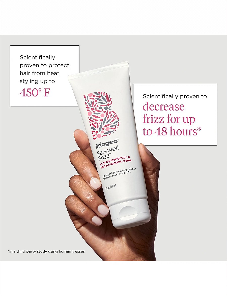 Briogeo - Briogeo Farewell Frizz™ Blow Dry Perfection & Heat Protectant Crème 118ml - värmeskydd - no colour - 0