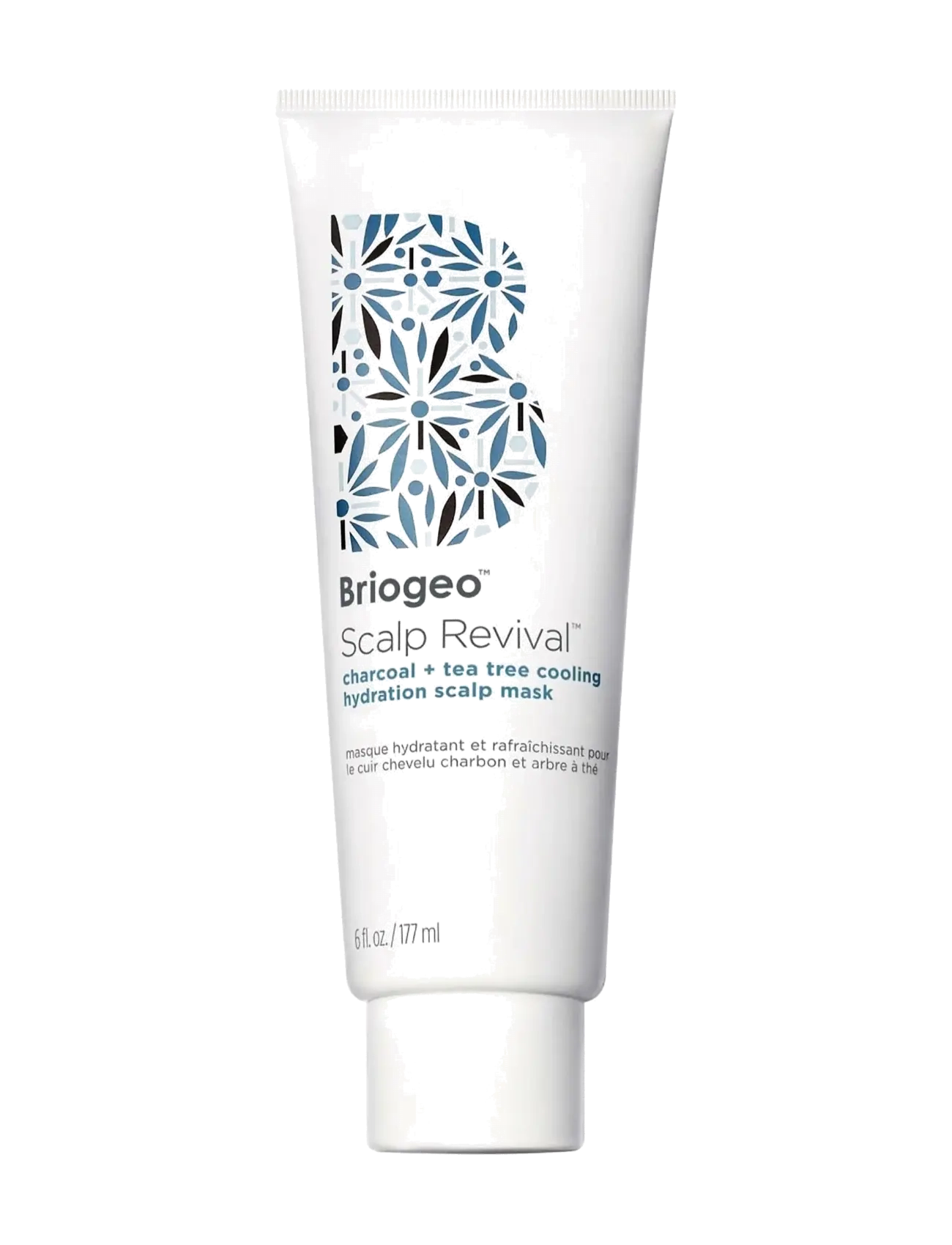 Briogeo Scalp Revival Charcoal + Tea Tree Cooling Hydration Scalp Mask 177Ml, Hair Ansigtsmaske, Nude, Str: 177 ml