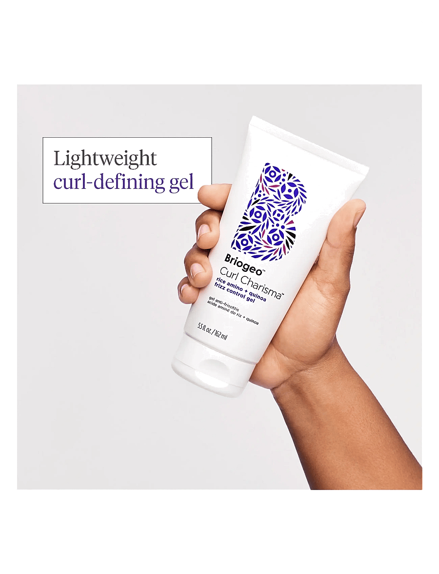 Briogeo - Briogeo Curl Charisma™ Rice Amino + Quinoa Frizz Control Gel 162ml - vax & gel - clear - 1