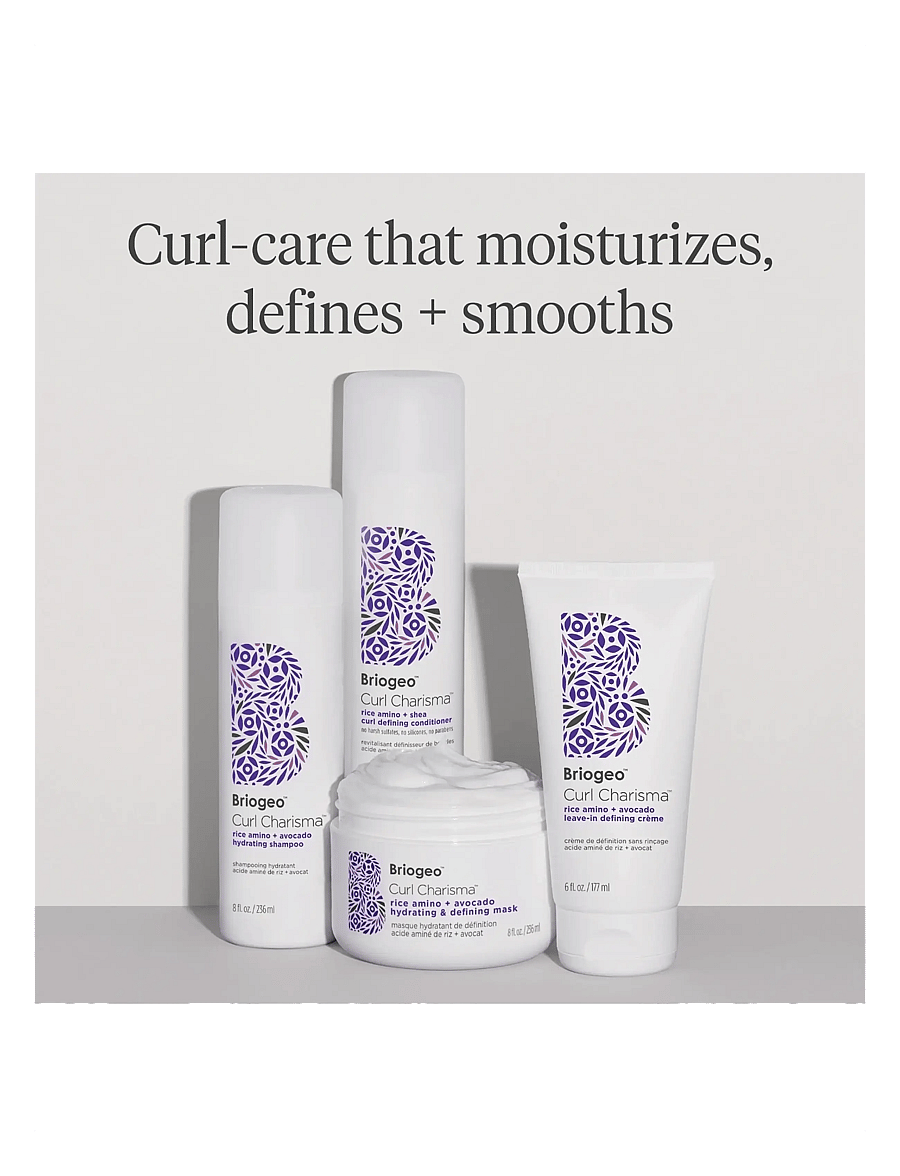 Briogeo - Briogeo Curl Charisma™ Rice Amino + Quinoa Frizz Control Gel 162ml - vax & gel - clear - 3