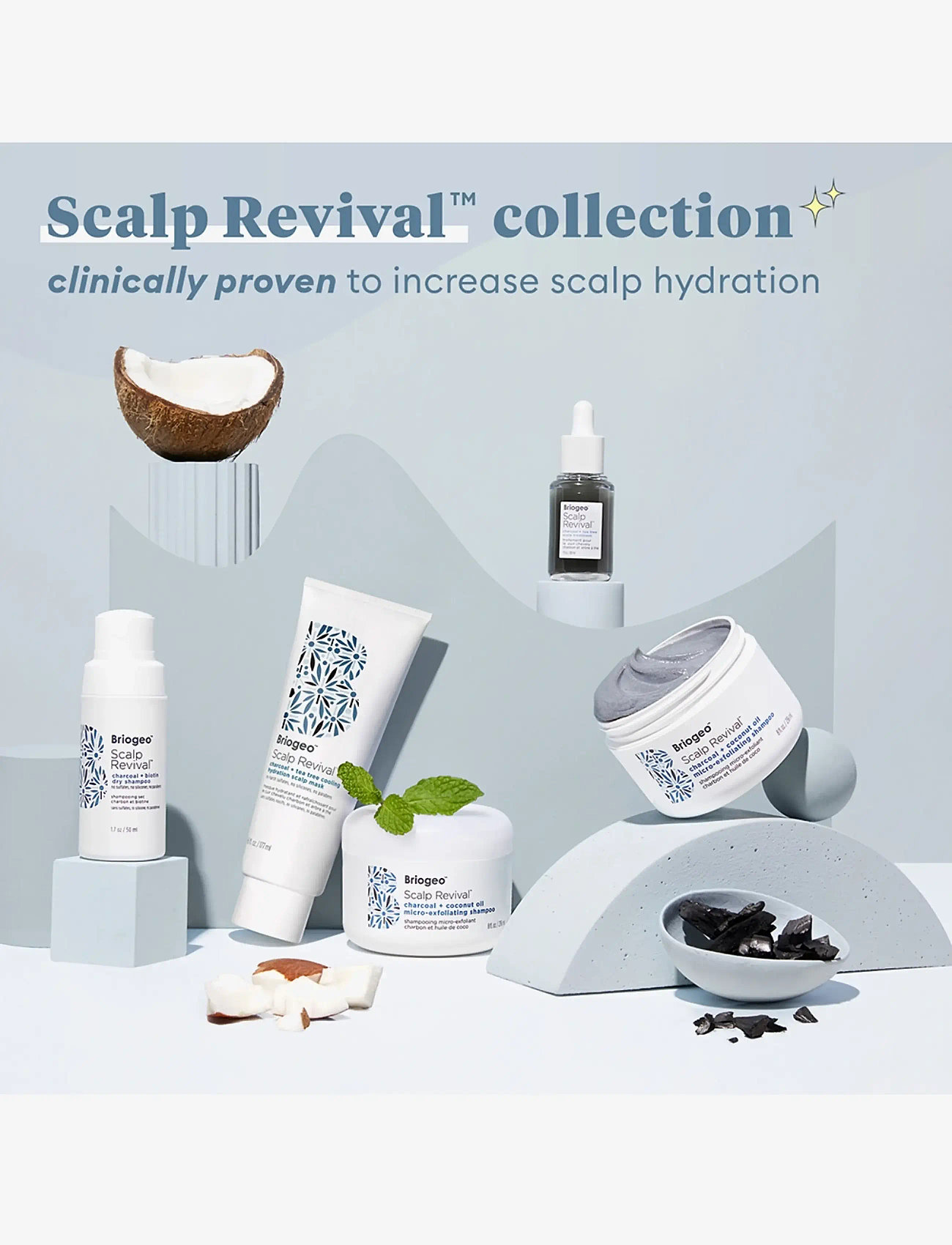 Briogeo - Briogeo Scalp Revival™ Stimulating Therapy Massager - scalp treatment - clear - 4