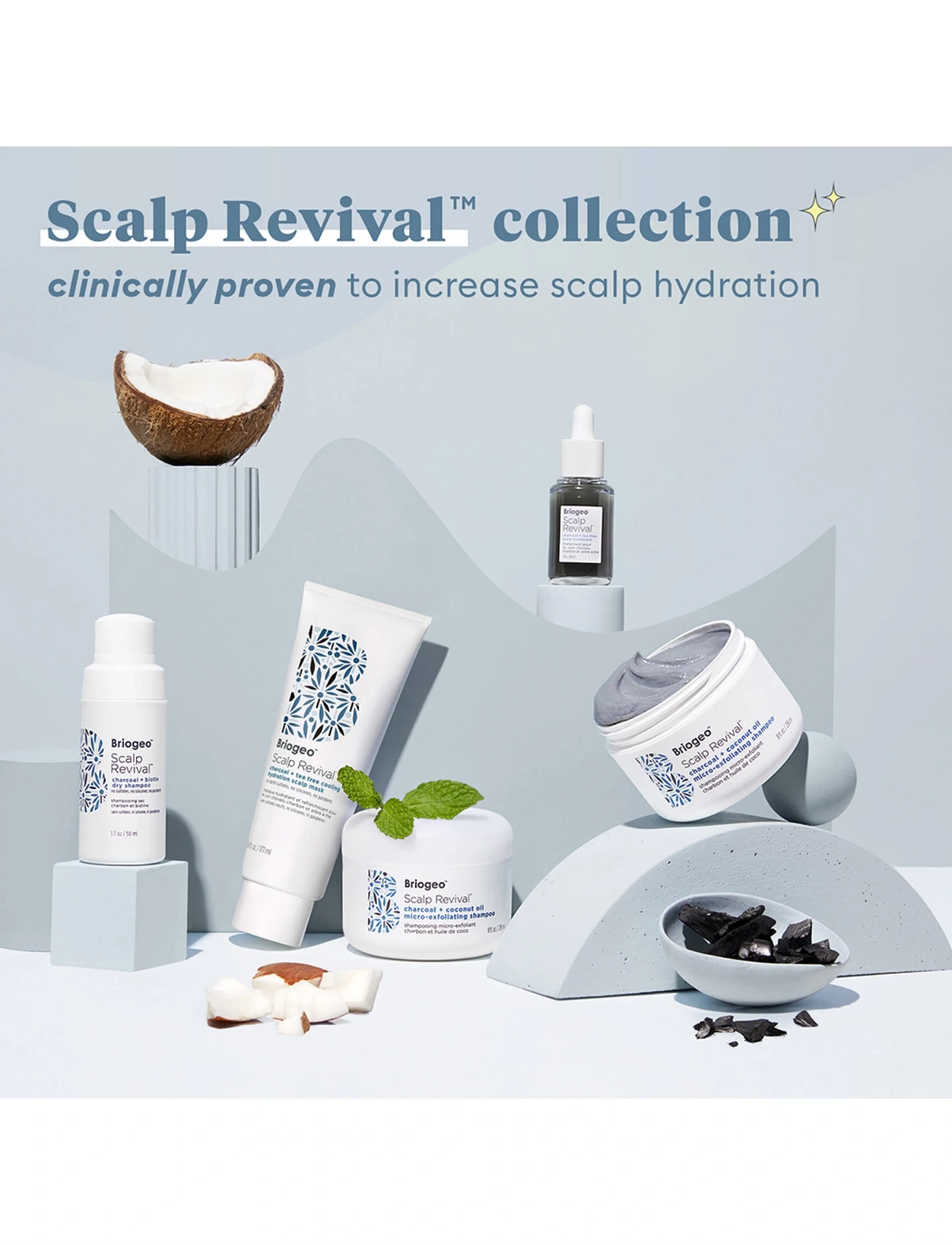 Briogeo - Briogeo Scalp Revival™ Charcoal + Tea Tree Scalp Treatment 30ml - hår - clear - 5