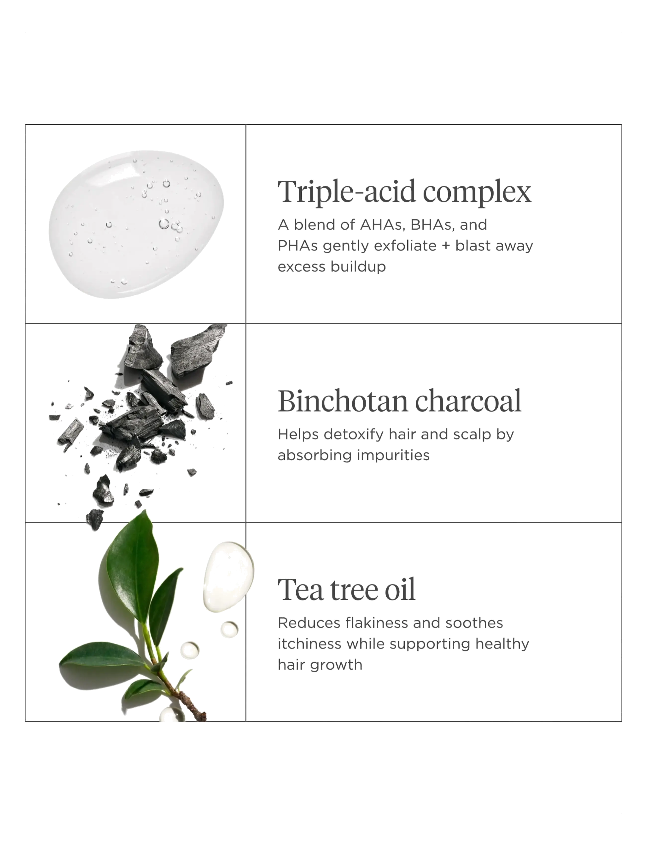 Briogeo - Briogeo Scalp Revival™ Charcoal + Tea Tree Buildup Detox Spray 120ml - hårkur - clear - 3