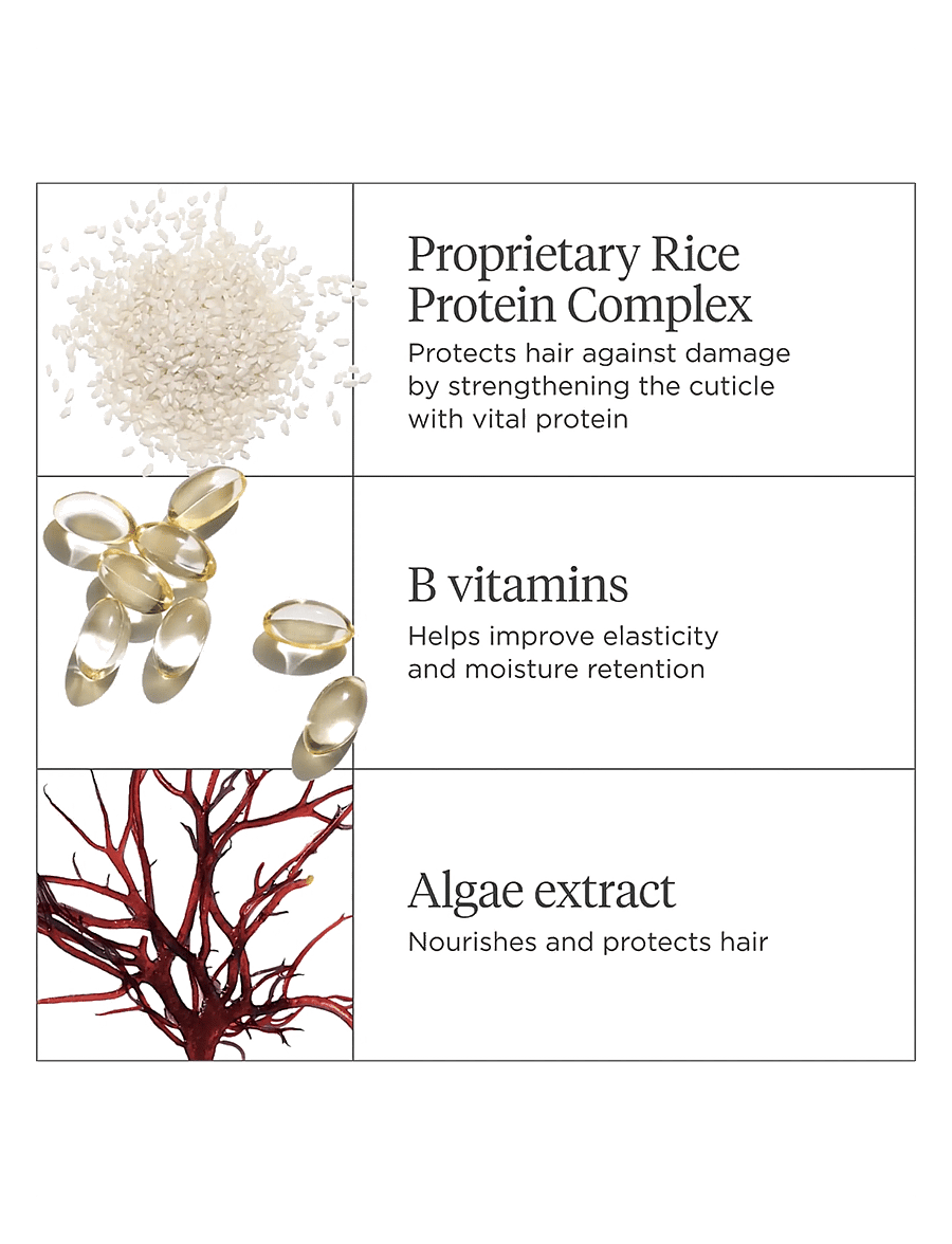 Briogeo - Briogeo Don'tDespairRepair! MegaStrength+Rice Water Protein+Moisture Strengthening Treatment 148ml - hårkure - clear - 2