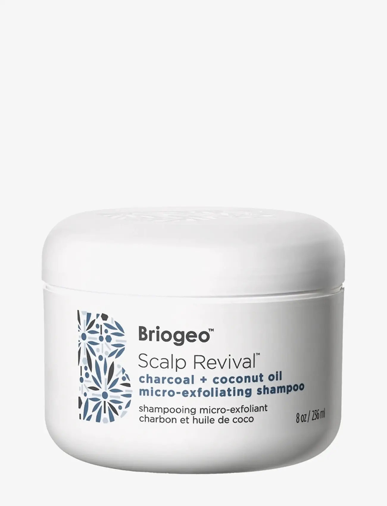 Briogeo - Briogeo Scalp Revival™ Charcoal + Coconut Oil Micro-exfoliating Shampoo 236ml - hårkur - clear - 0