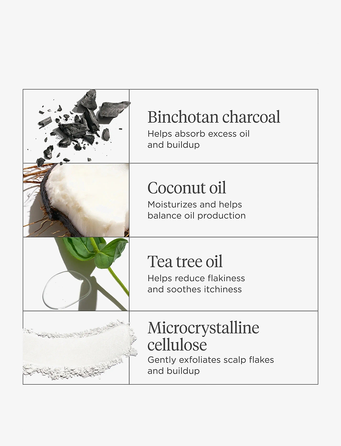 Briogeo - Briogeo Scalp Revival™ Charcoal + Coconut Oil Micro-exfoliating Shampoo 236ml - hårkur - clear - 2