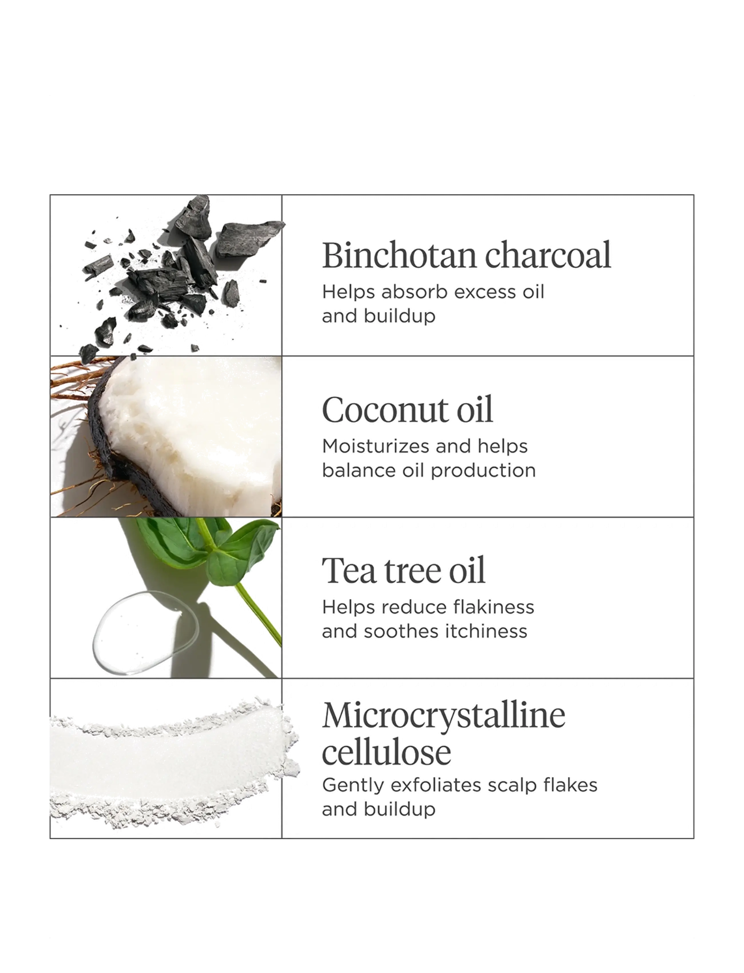 Briogeo - Briogeo Scalp Revival™ Charcoal + Coconut Oil Micro-exfoliating Shampoo 236ml - behandling - clear - 2