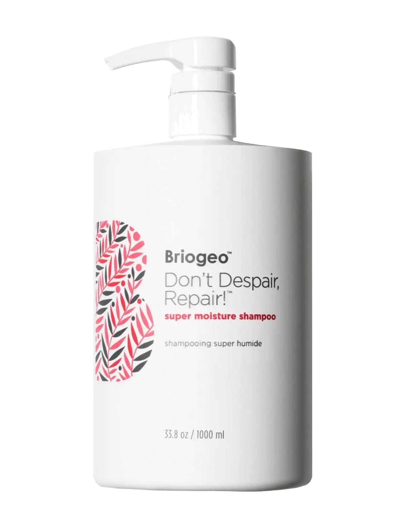 Briogeo Don't Despair, Repair! Super Moisture Shampoo 1000Ml, Shampoo, Nude, Str: 1000 ml