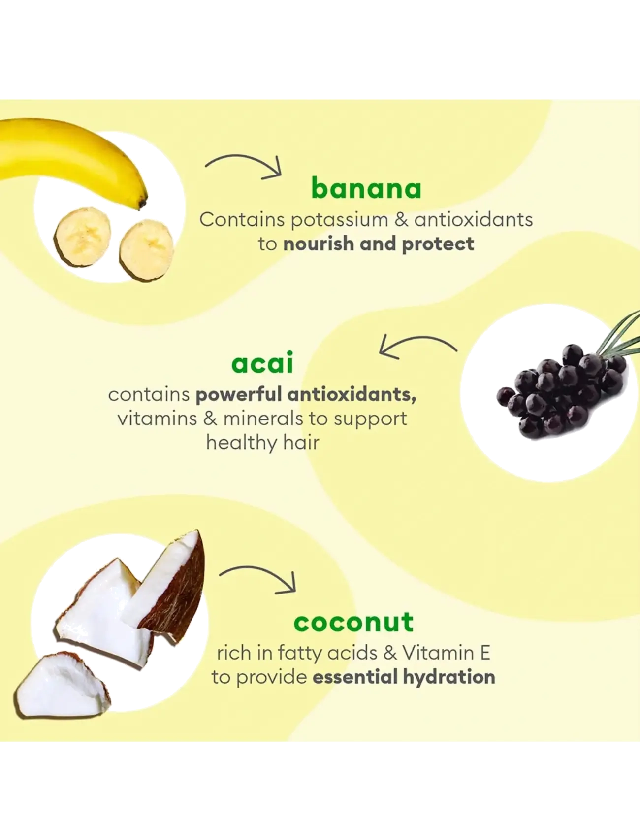 Briogeo - Briogeo Superfoods™ Banana + Coconut Nourishing Shampoo 369ml - shampoo - clear - 2