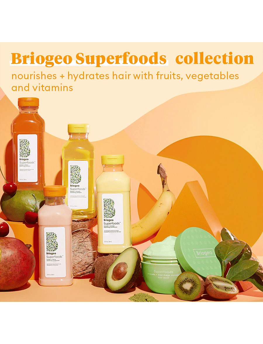 Briogeo - Briogeo Superfoods™ Banana + Coconut Nourishing Shampoo 369ml - shampoo - clear - 4
