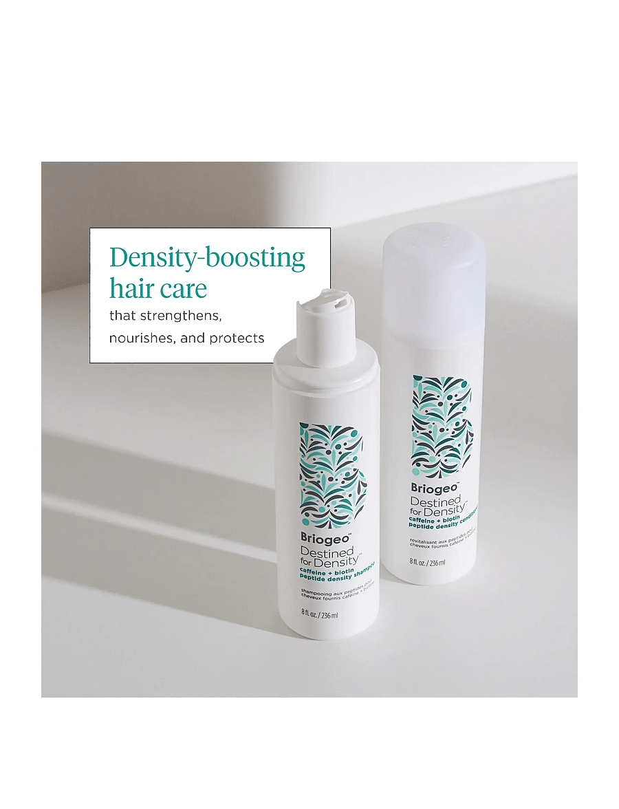 Briogeo - Briogeo Destined For Density™ Caffeine + Biotin Peptide Density Shampoo 236ml - hårpleje - clear - 4