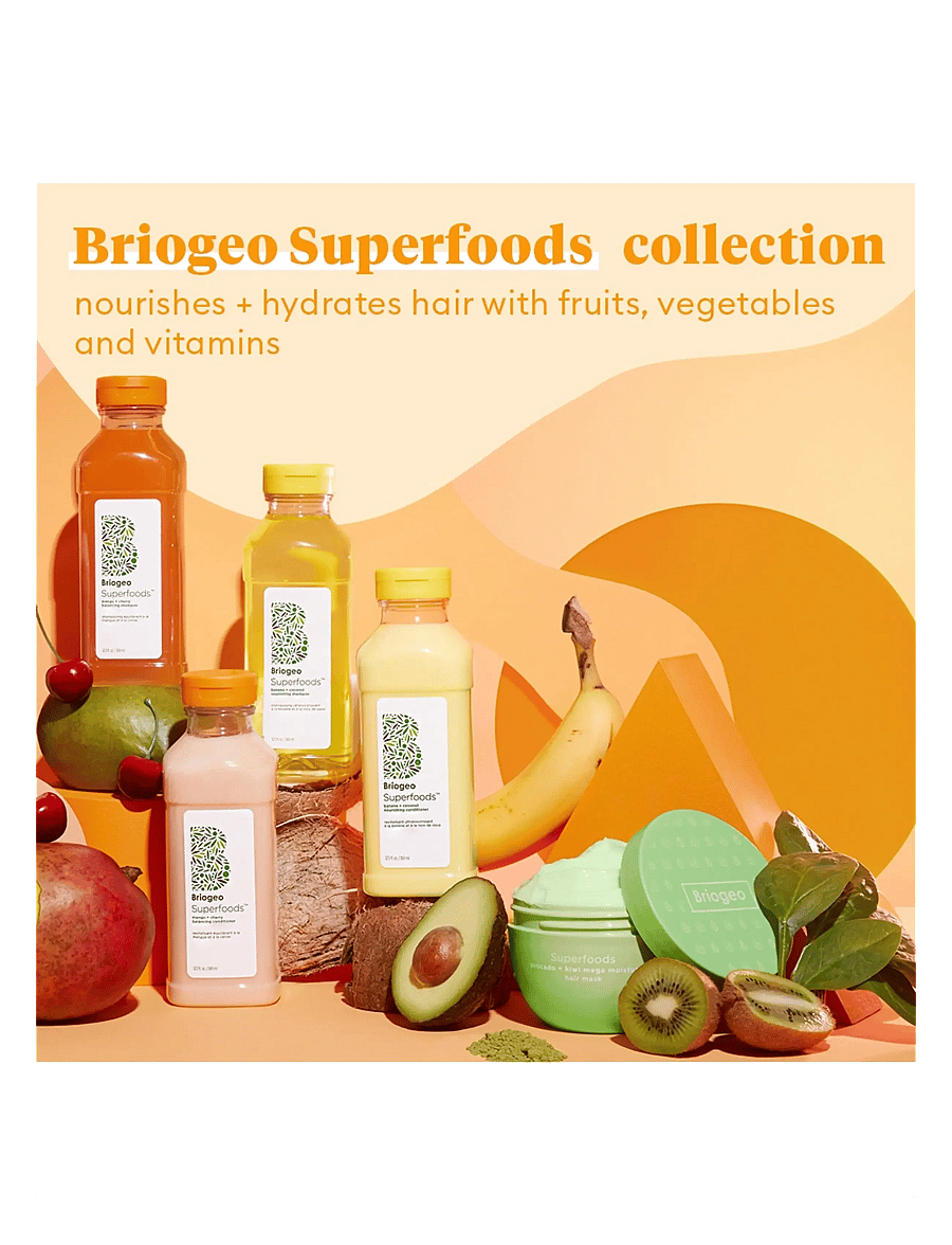 Briogeo - Briogeo Superfoods™ Avocado + Kiwi Mega Moisture Mask 240ml - hårinpackning - clear - 4