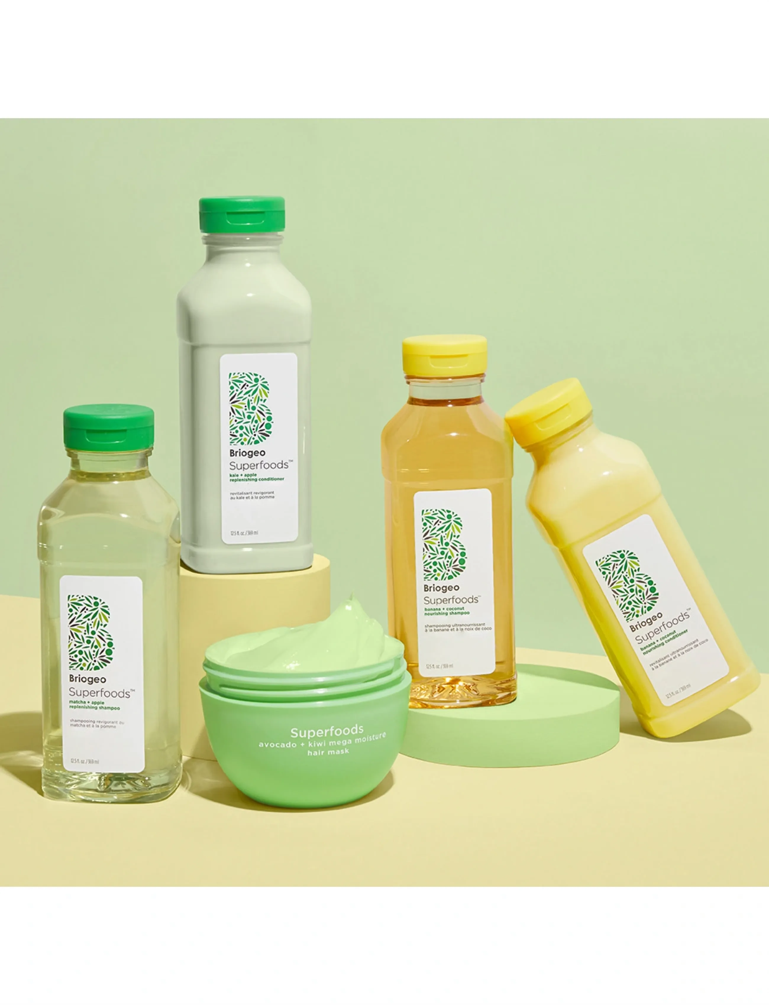 Briogeo Briogeo Superfoods Kale + Apple Replenishing Conditioner 369ml, 369 ml, Nude, Pleje > Balsam, Dame