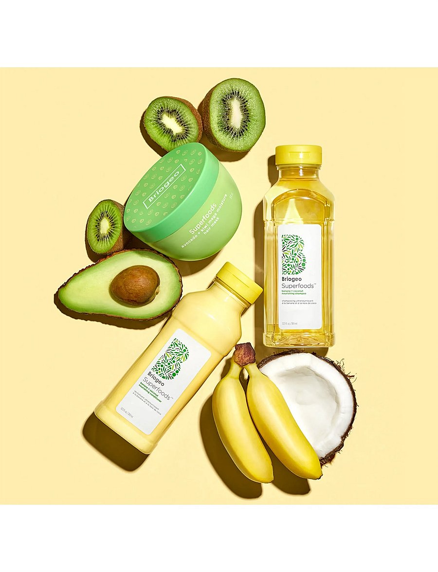 Briogeo - Briogeo Superfoods™ Banana + Coconut Nourishing Conditioner 369ml - balsam - clear - 0