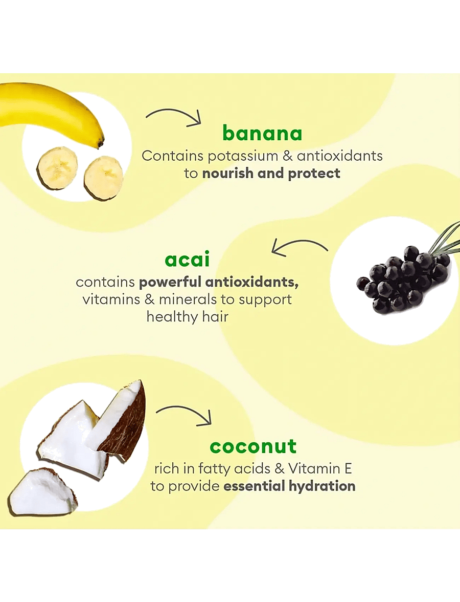 Briogeo - Briogeo Superfoods™ Banana + Coconut Nourishing Conditioner 369ml - balsam - clear - 2