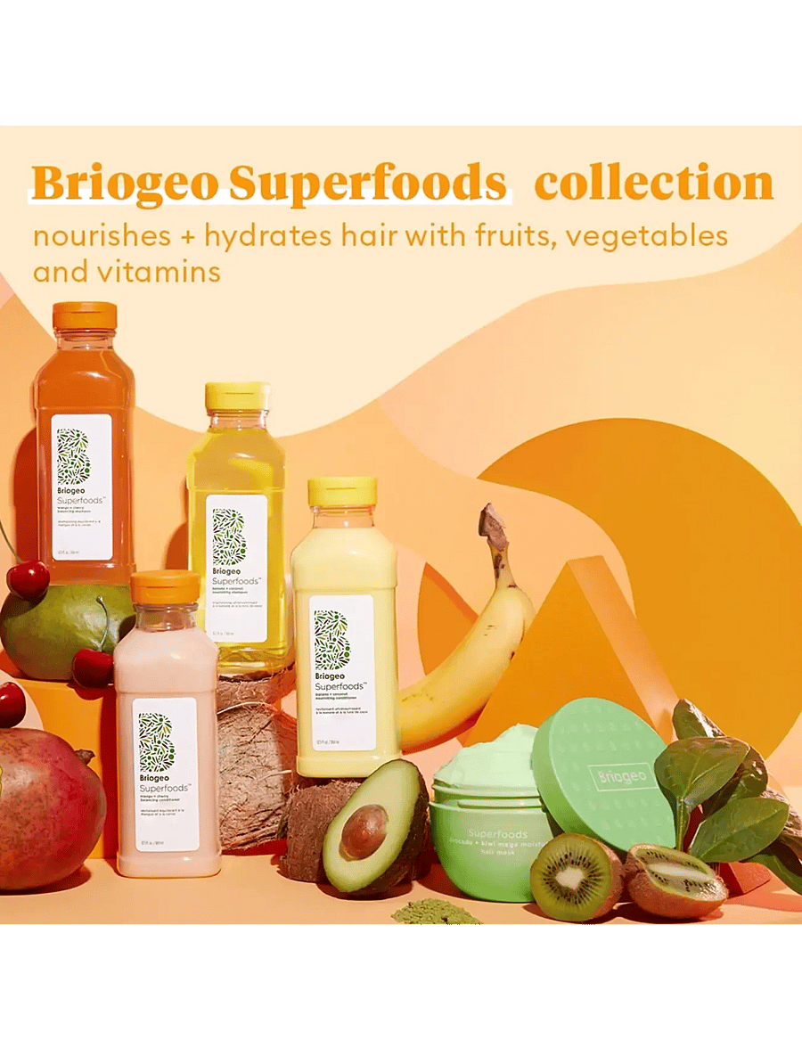 Briogeo - Briogeo Superfoods™ Banana + Coconut Nourishing Conditioner 369ml - balsam - clear - 4