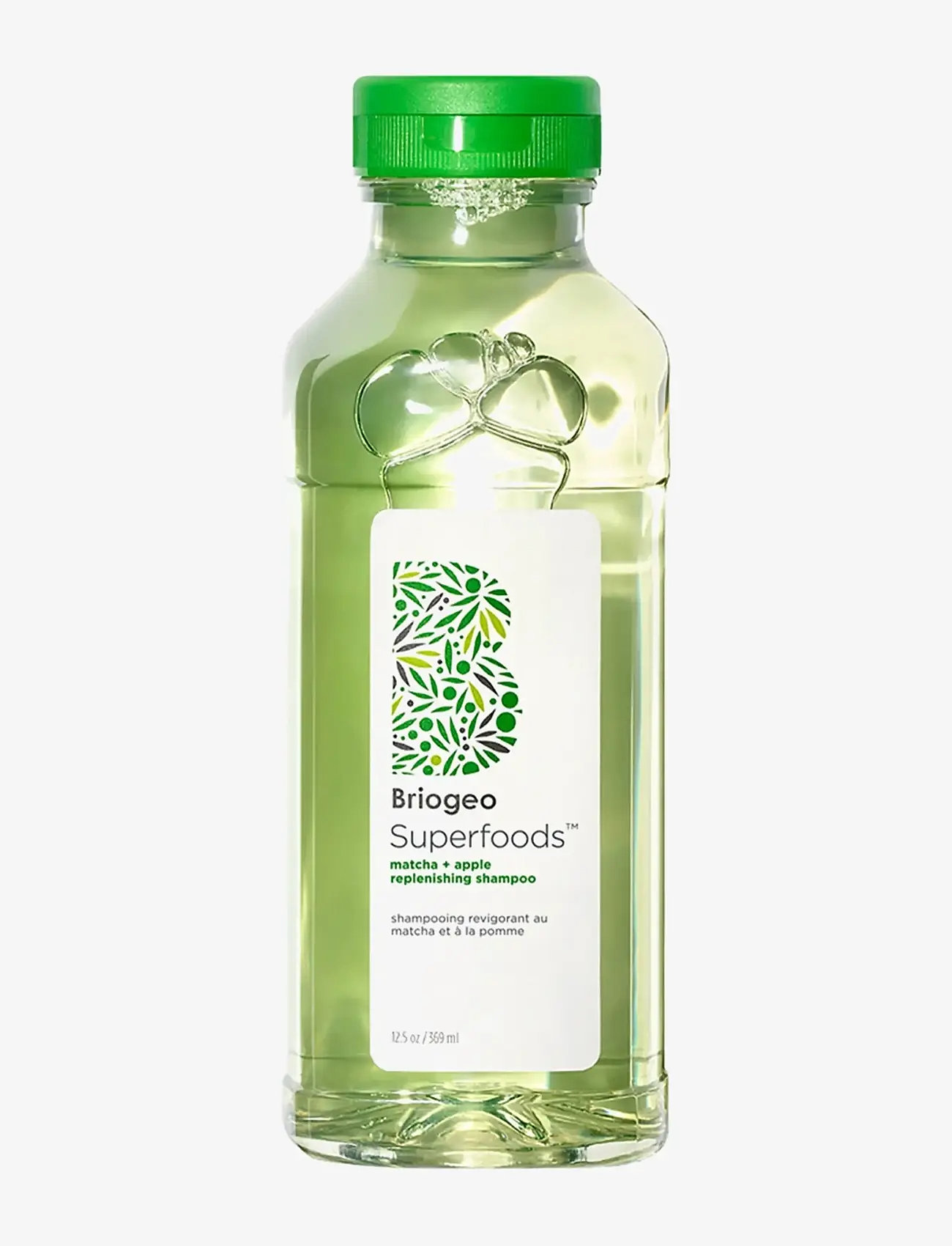 Briogeo - Briogeo Superfoods™ Matcha + Apple Replenishing Shampoo 369ml - shampoo - clear - 1